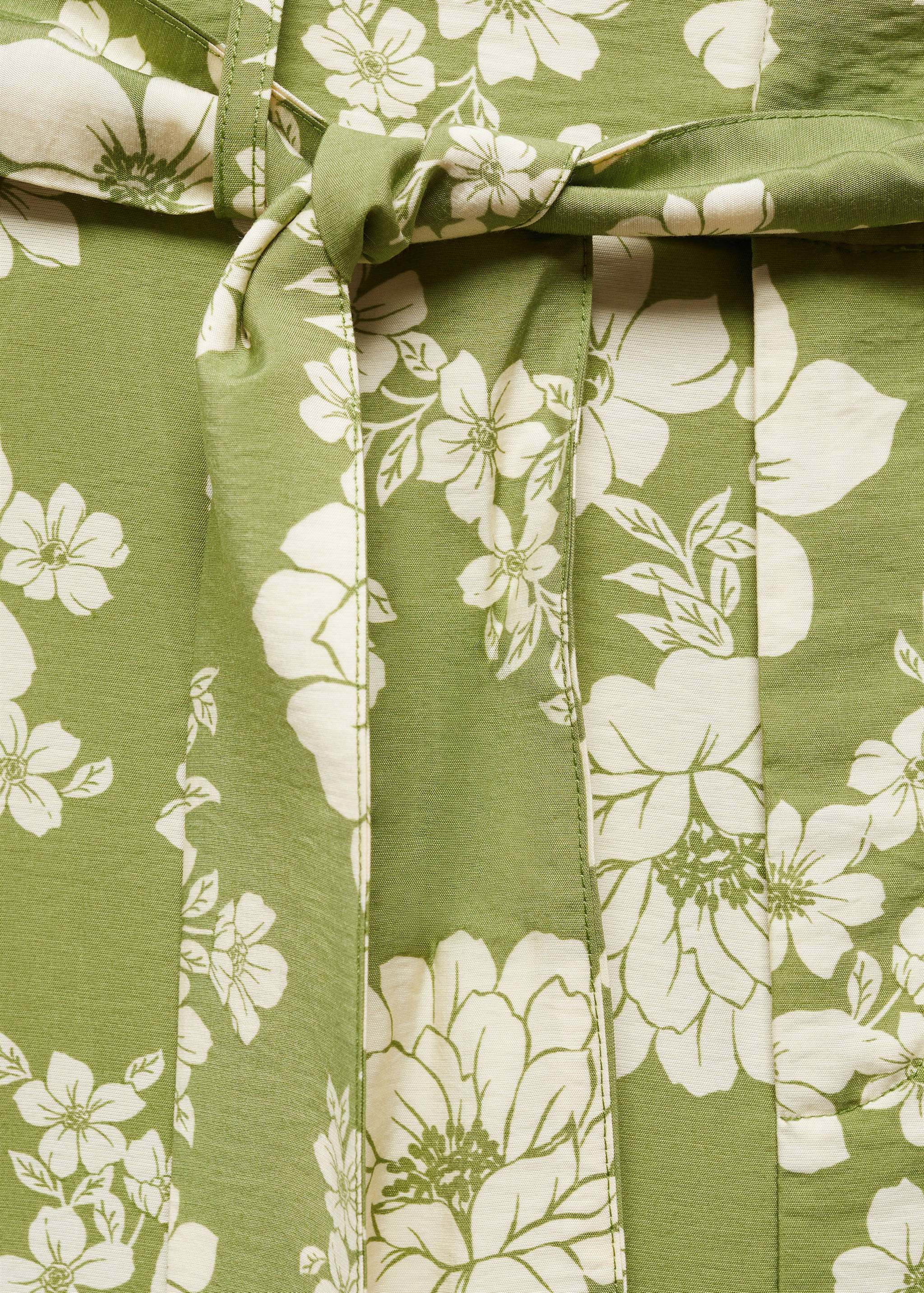 Printed trousers with bow - Details of the article 8