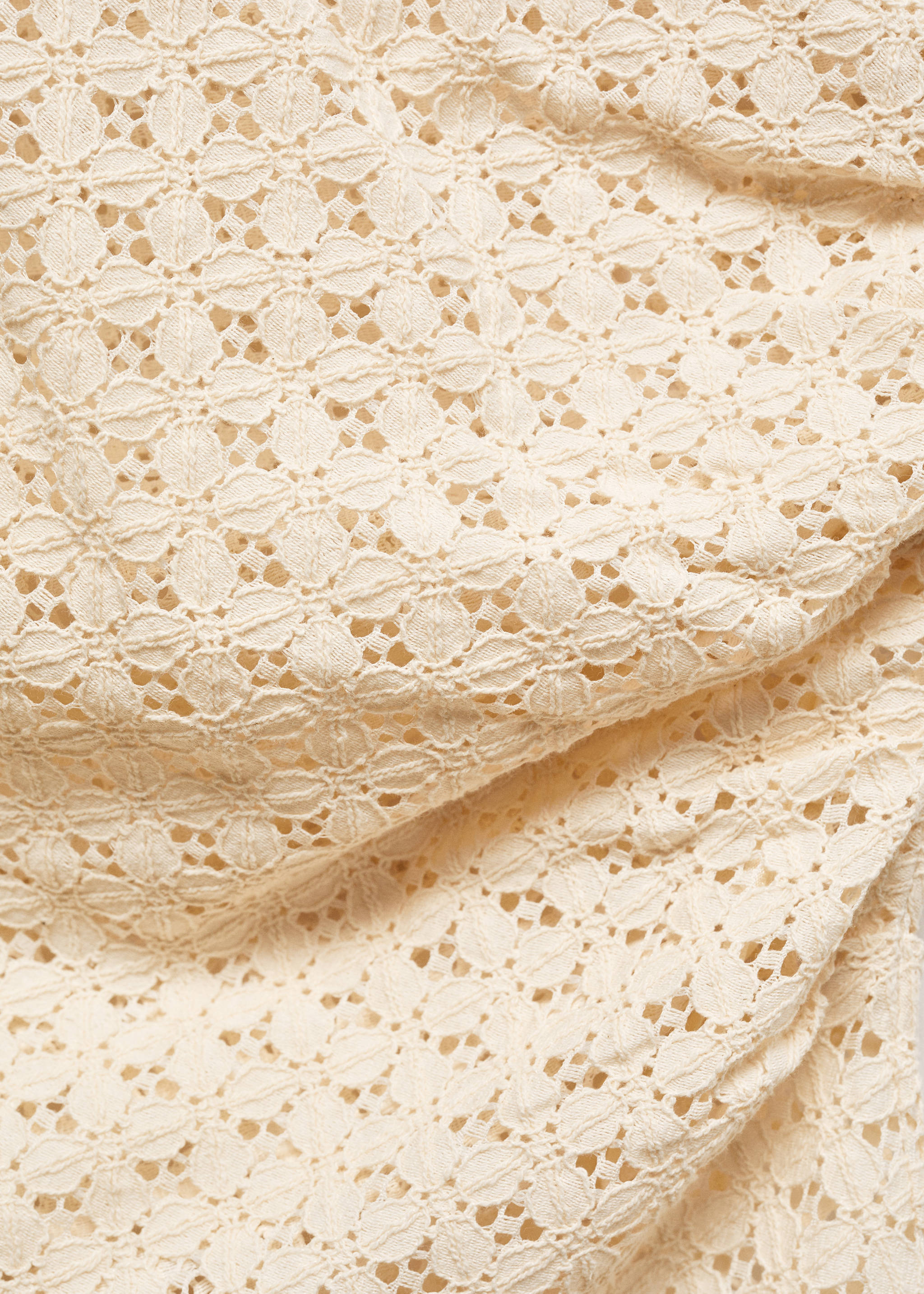 قمة مخرمة غير متناظرة - تفاصيل المنتج 8