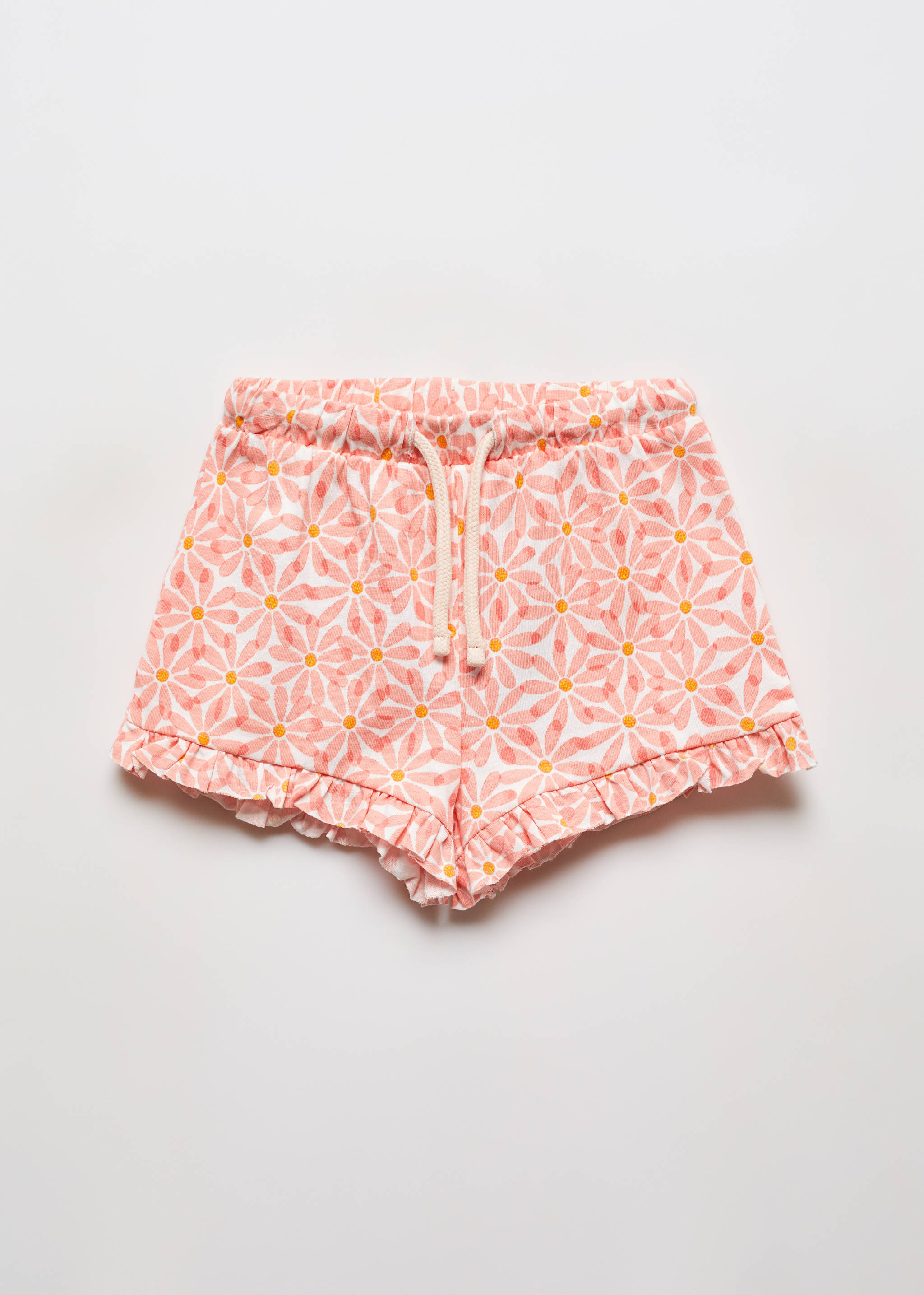 Floral cotton shorts - Article without model