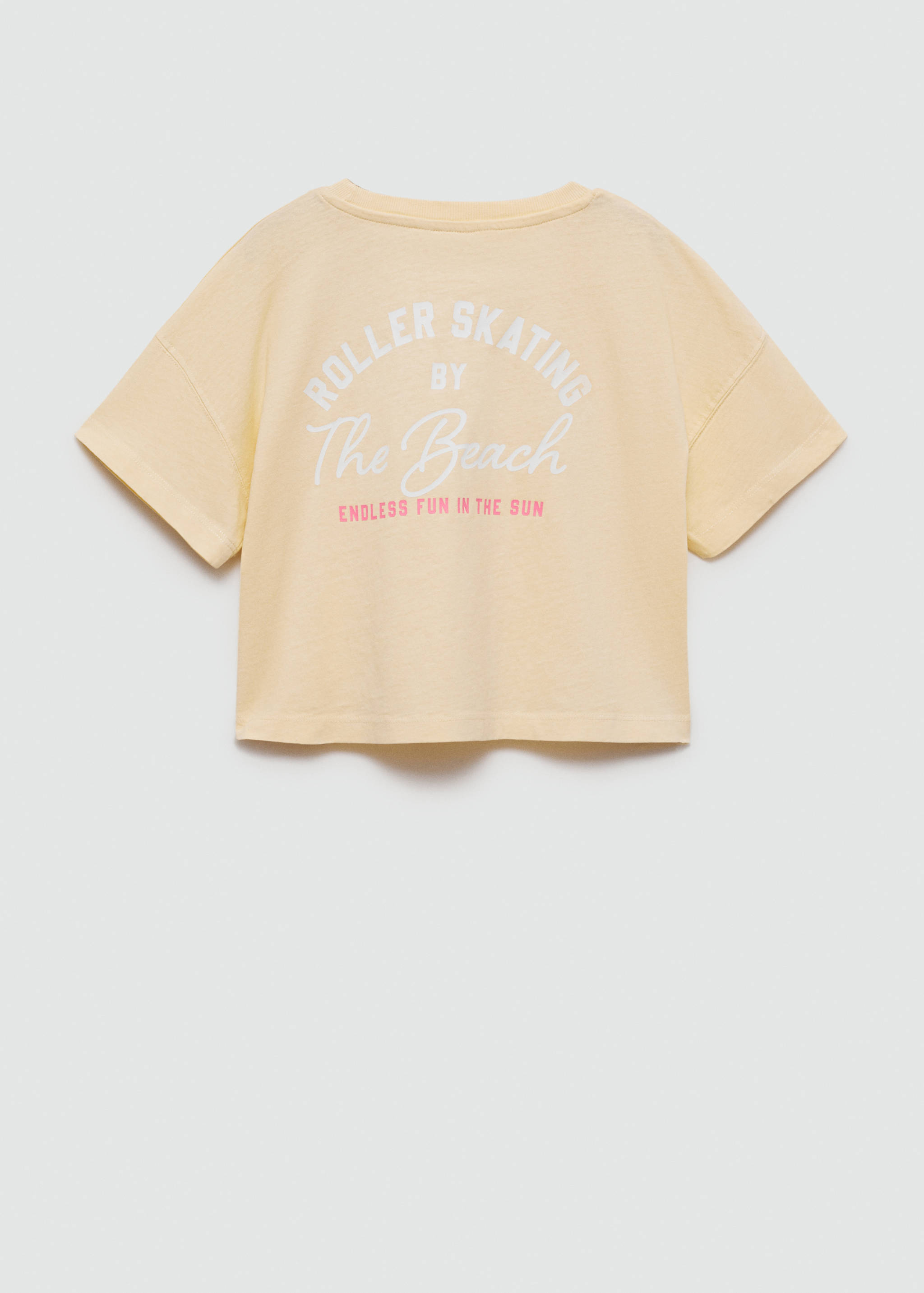 T-shirt coton imprimé - Verso de l’article