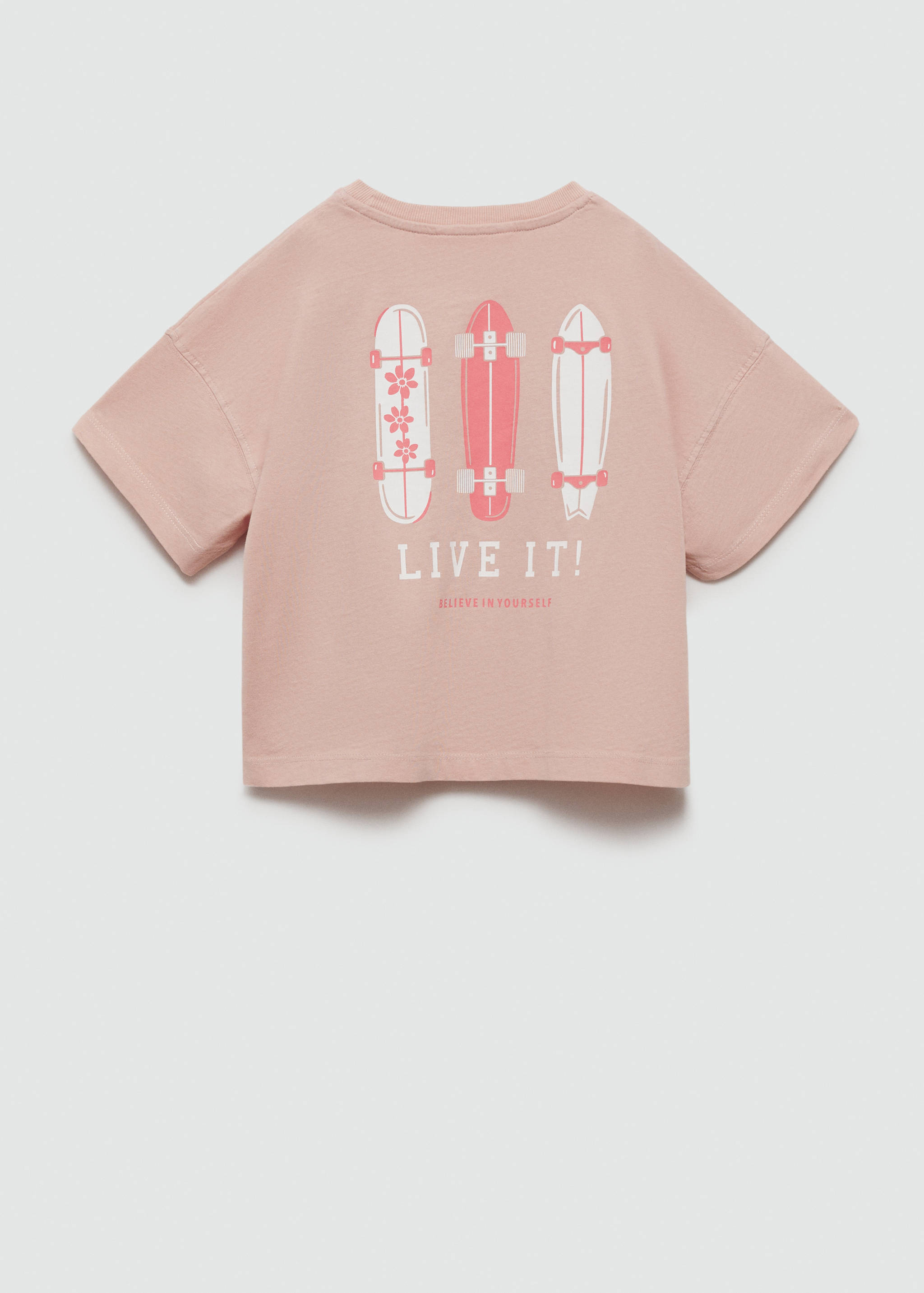 T-shirt coton imprimé - Verso de l’article