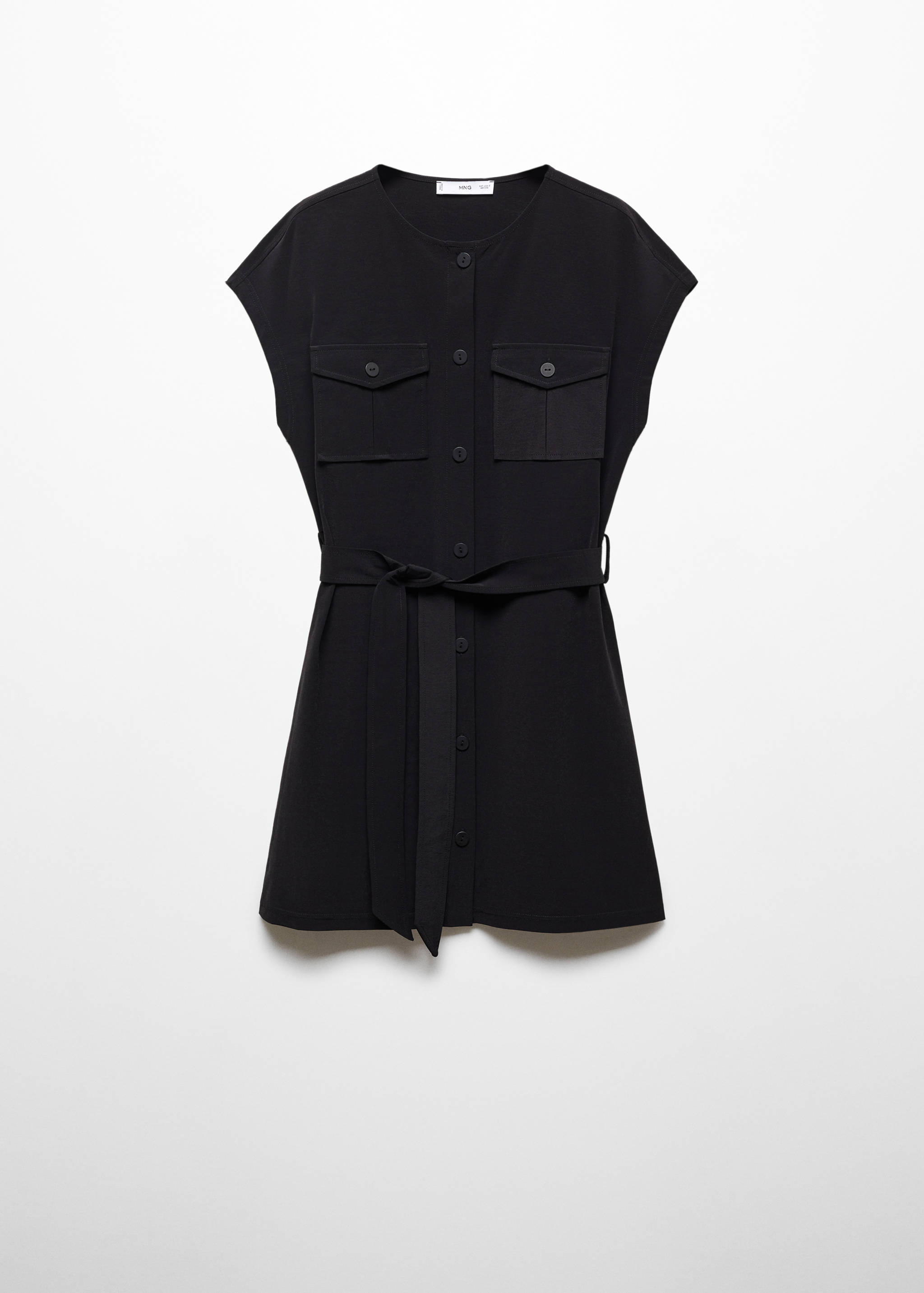 Dress with bow and pocket detail - Article without model