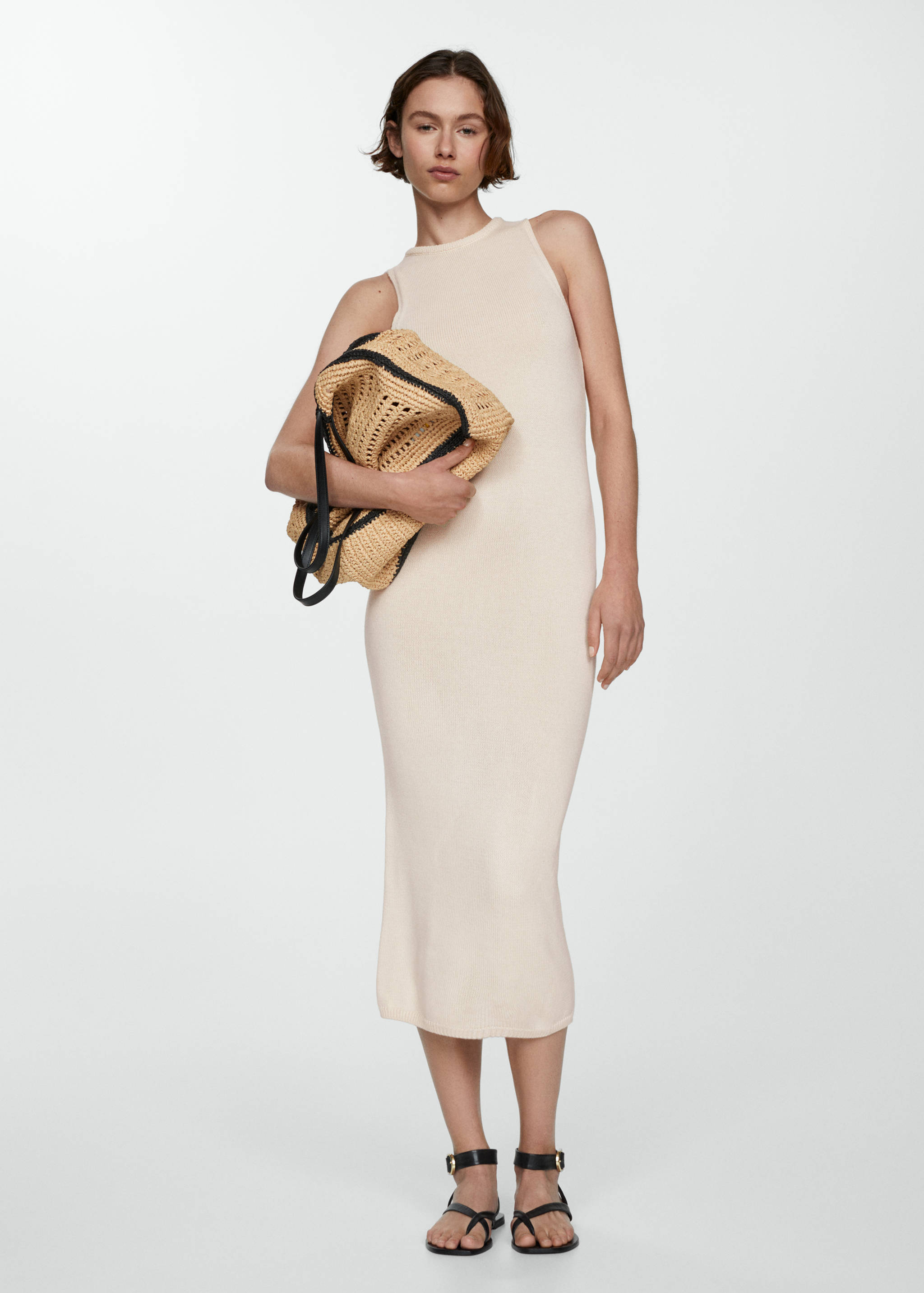 Robe longue maille - Plan général