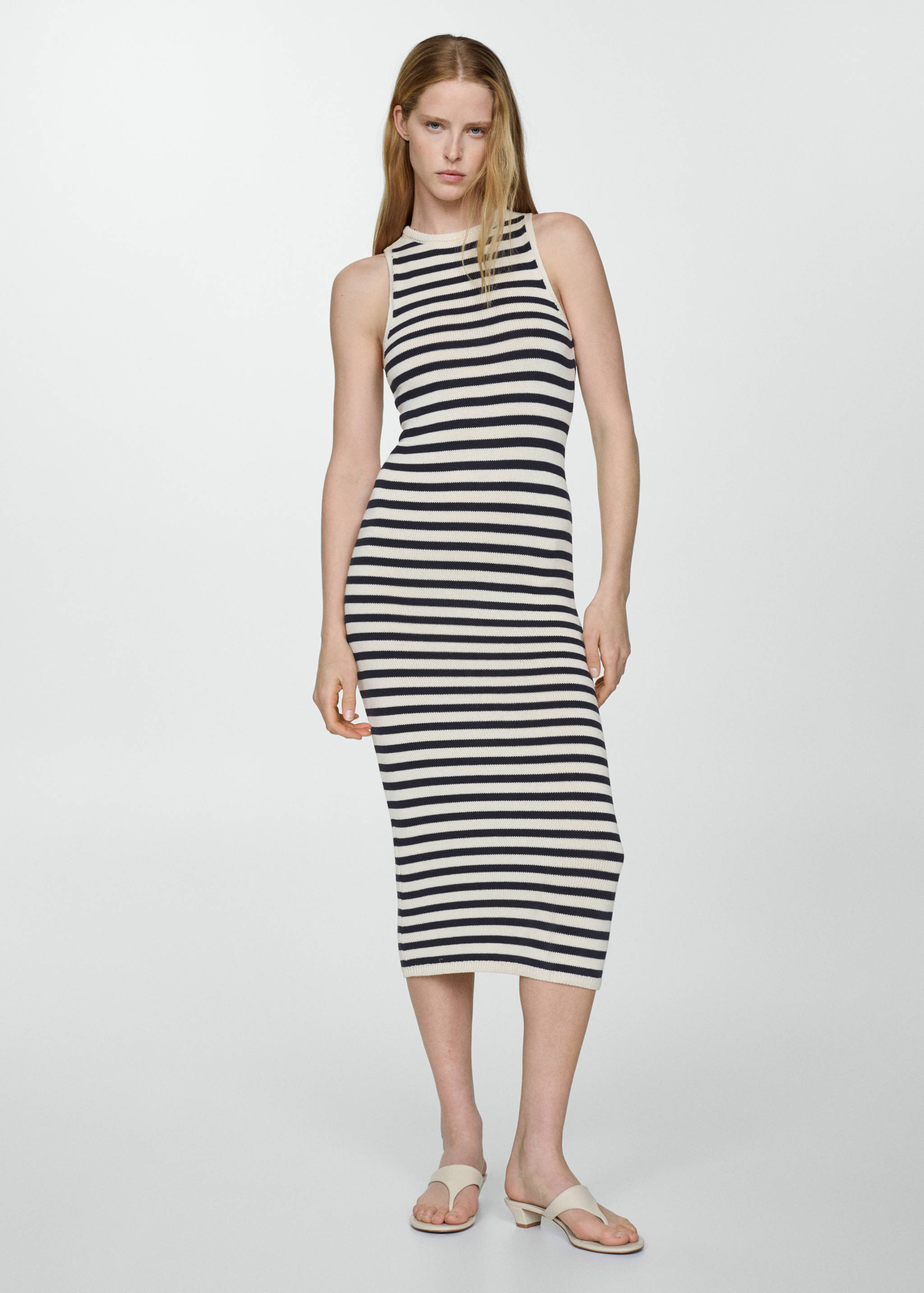 Robe longue maille - Plan général