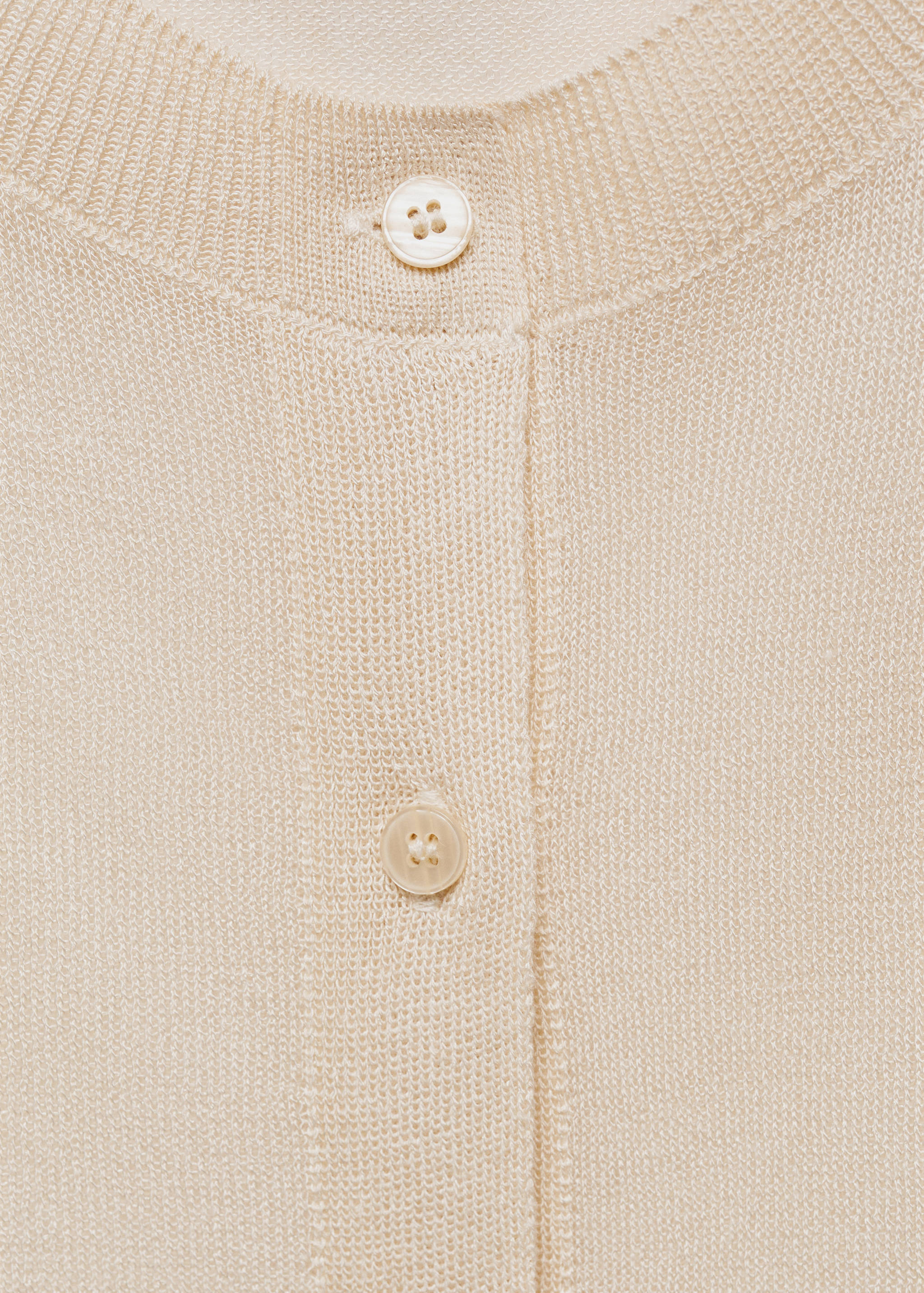 Semi-transparent knitted cardigan - Details of the article 8