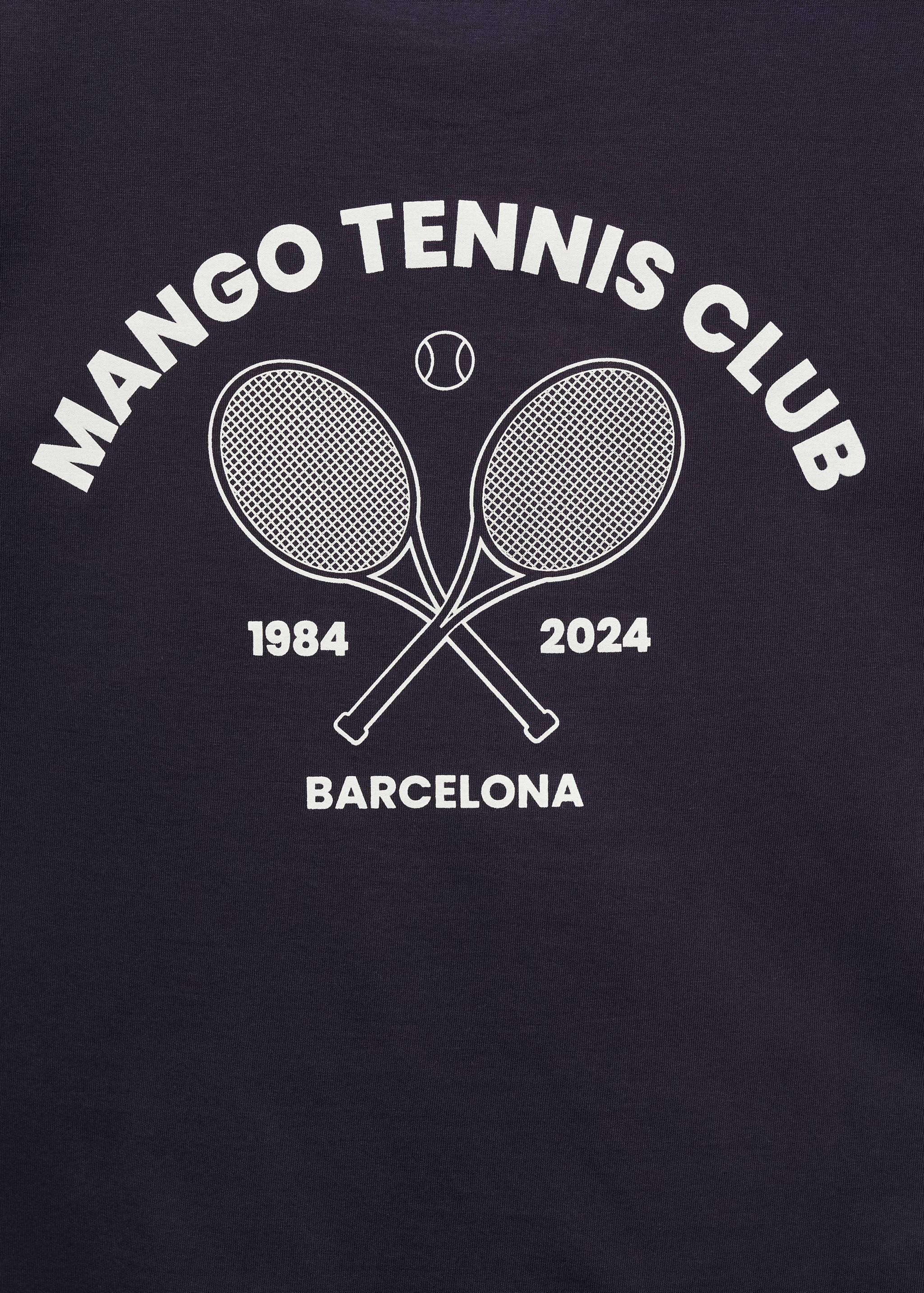 100% cotton t-shirt with printed message - Details of the article 8
