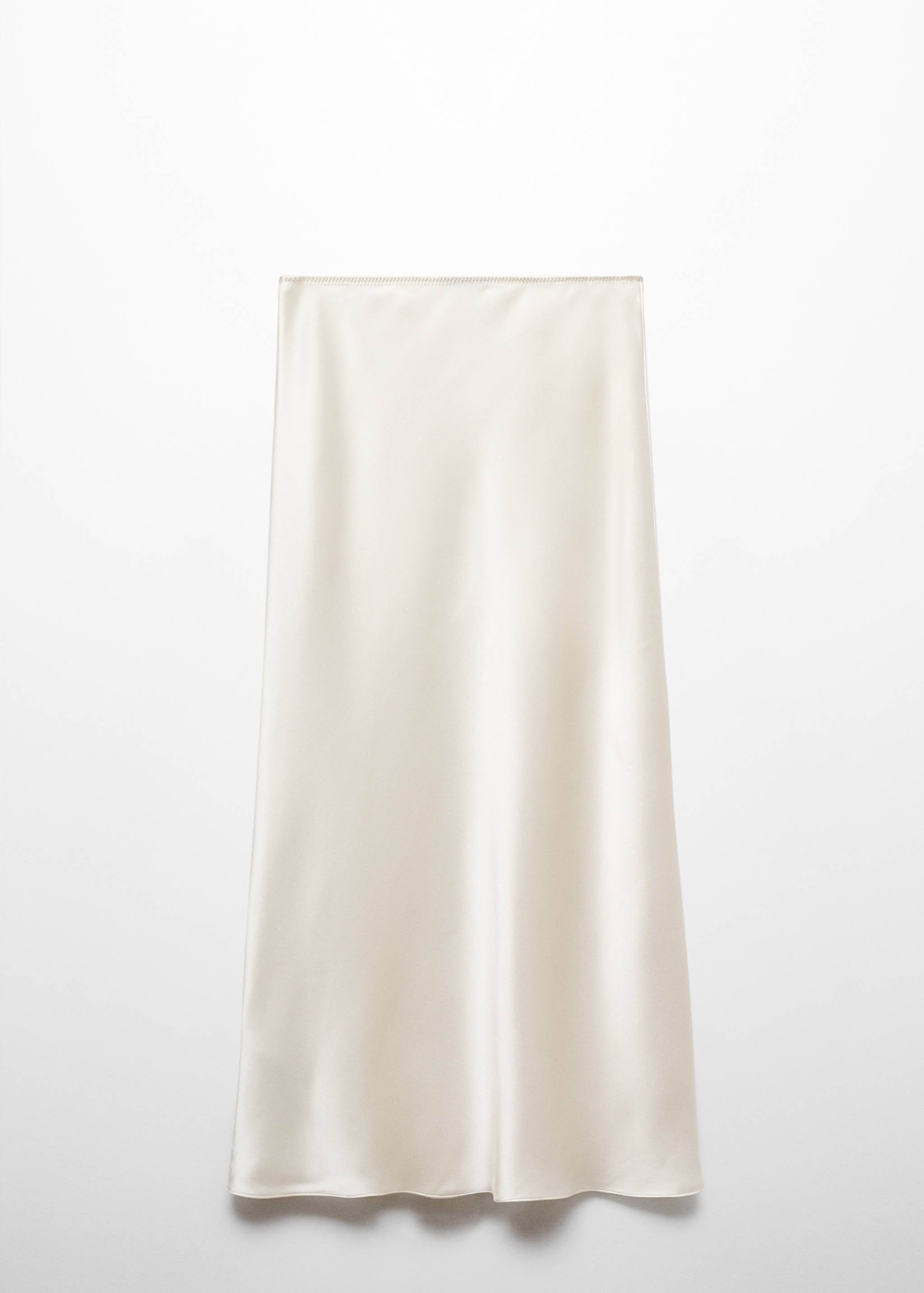 Midi satin skirt - Article without model