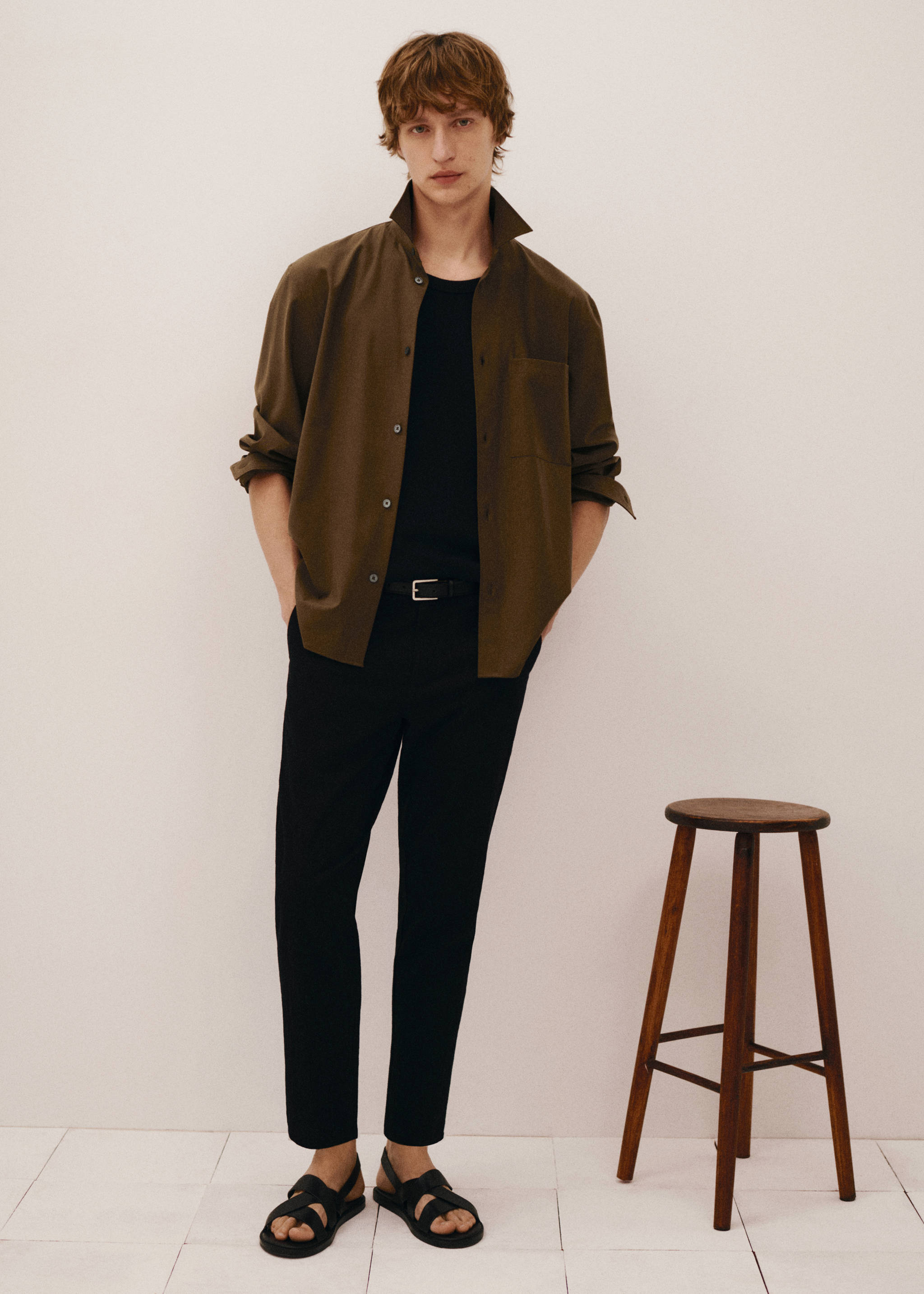 Pantalon coton seersucker - Détail de l'article 3