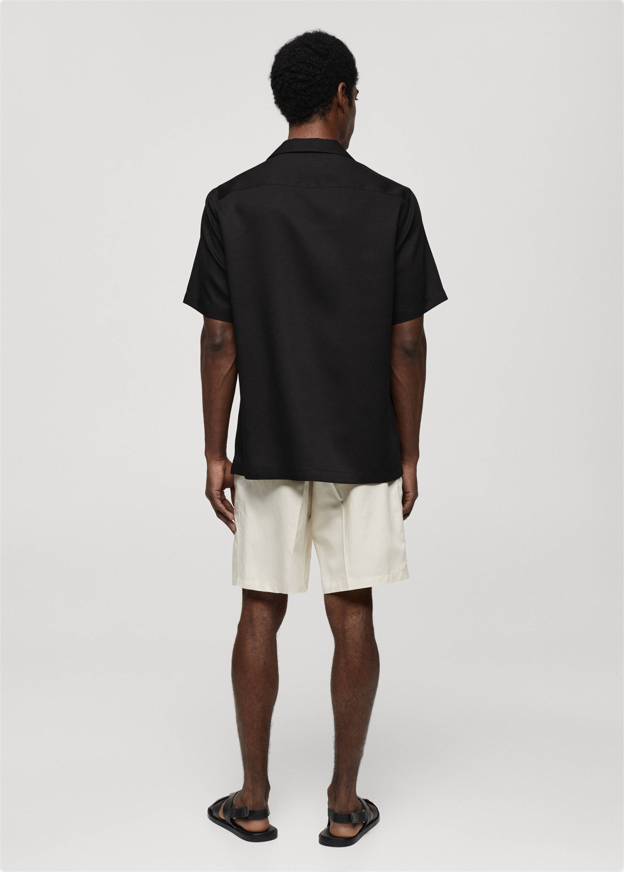 Chemise regular-fit col bowling - Verso de l’article