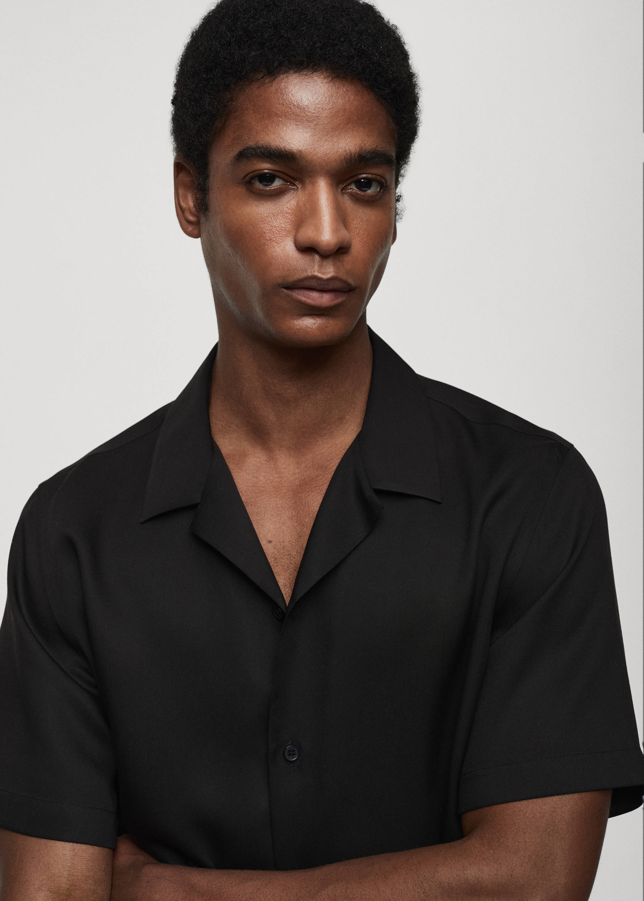 Chemise regular-fit col bowling - Détail de l'article 1