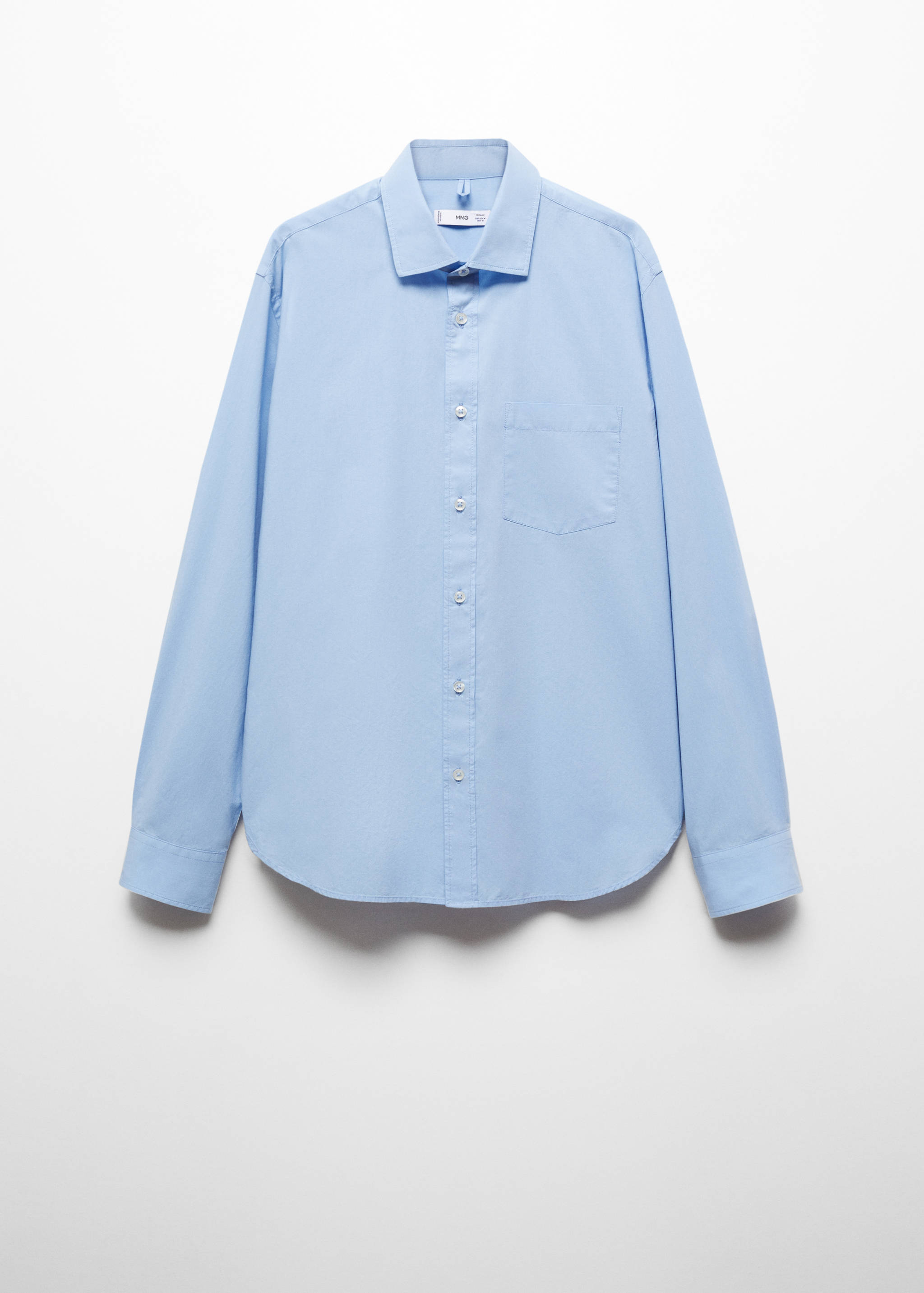 Chemise regular-fit 100 % coton poche - Article sans modèle