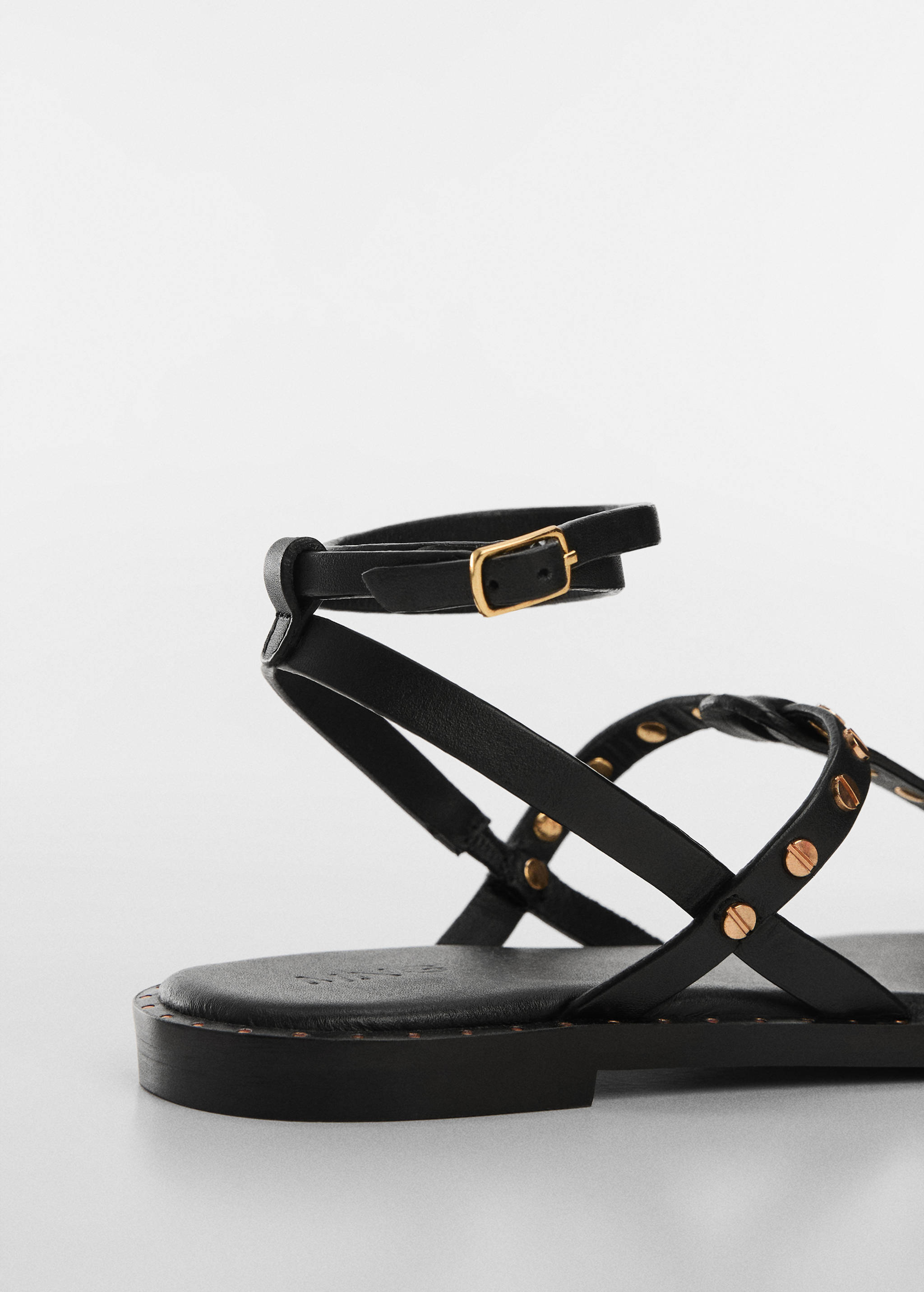 Studded leather sandals - Details of the article 1