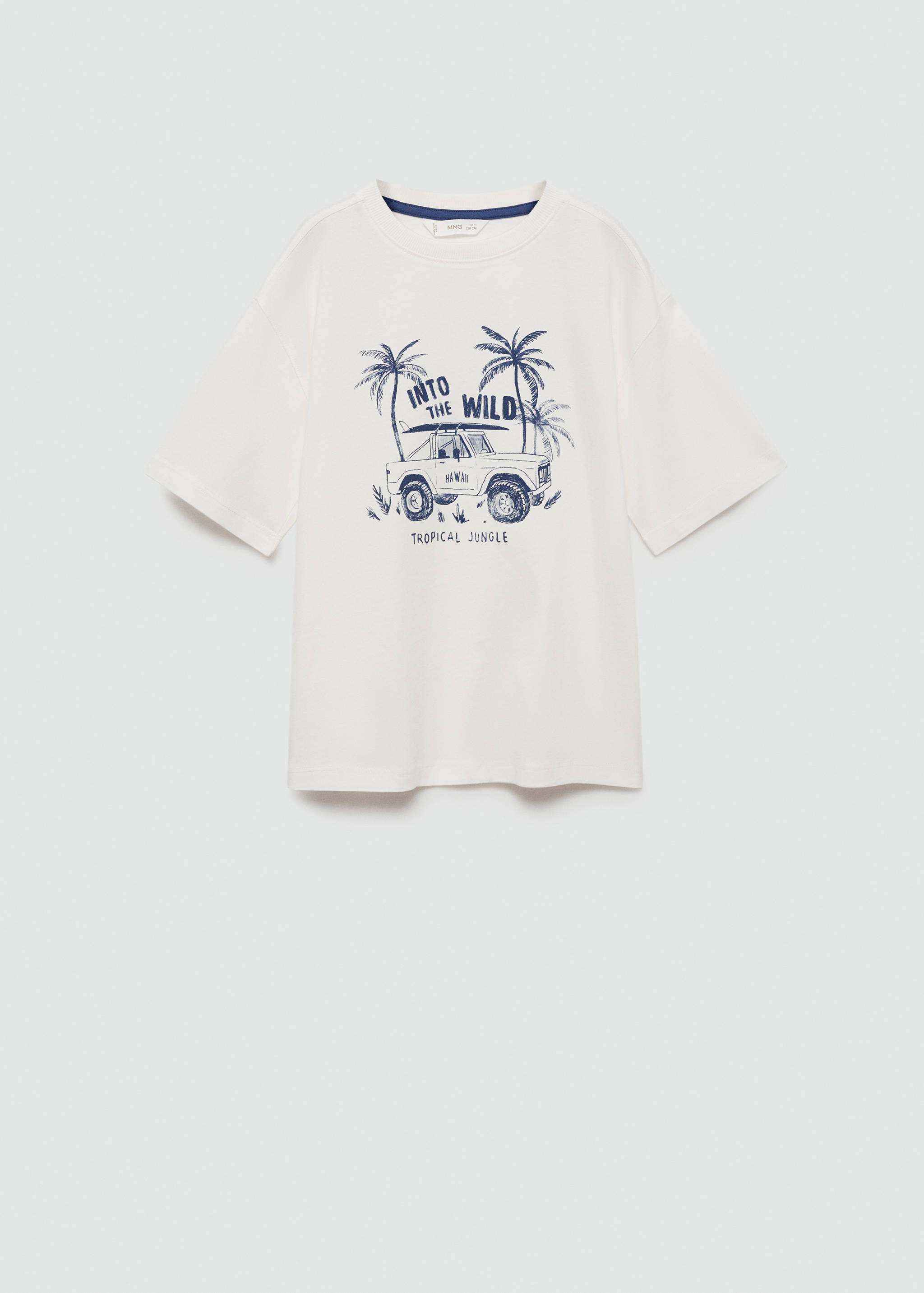 Surf printed t-shirt - Article without model