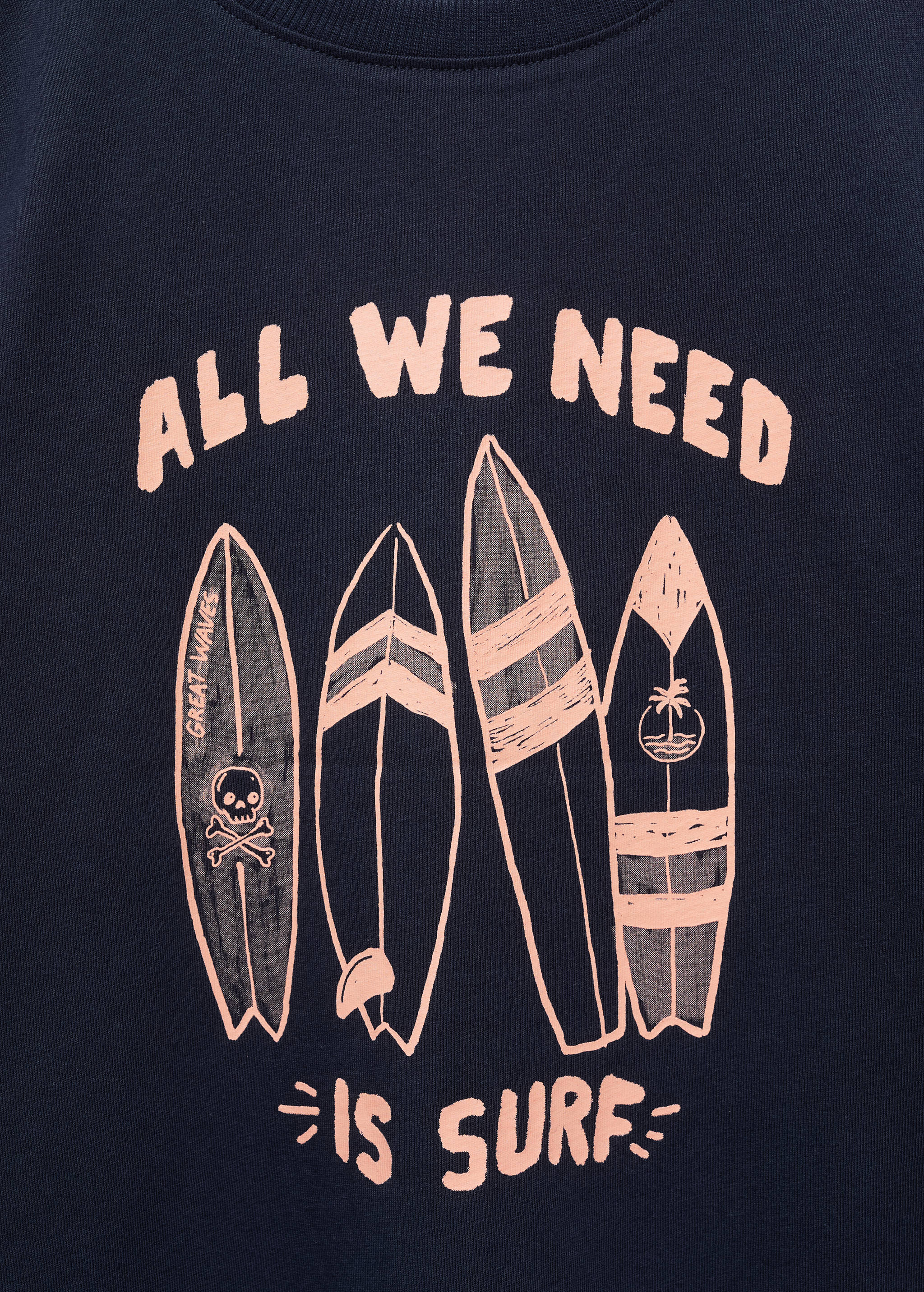 Surf printed t-shirt - Details of the article 8