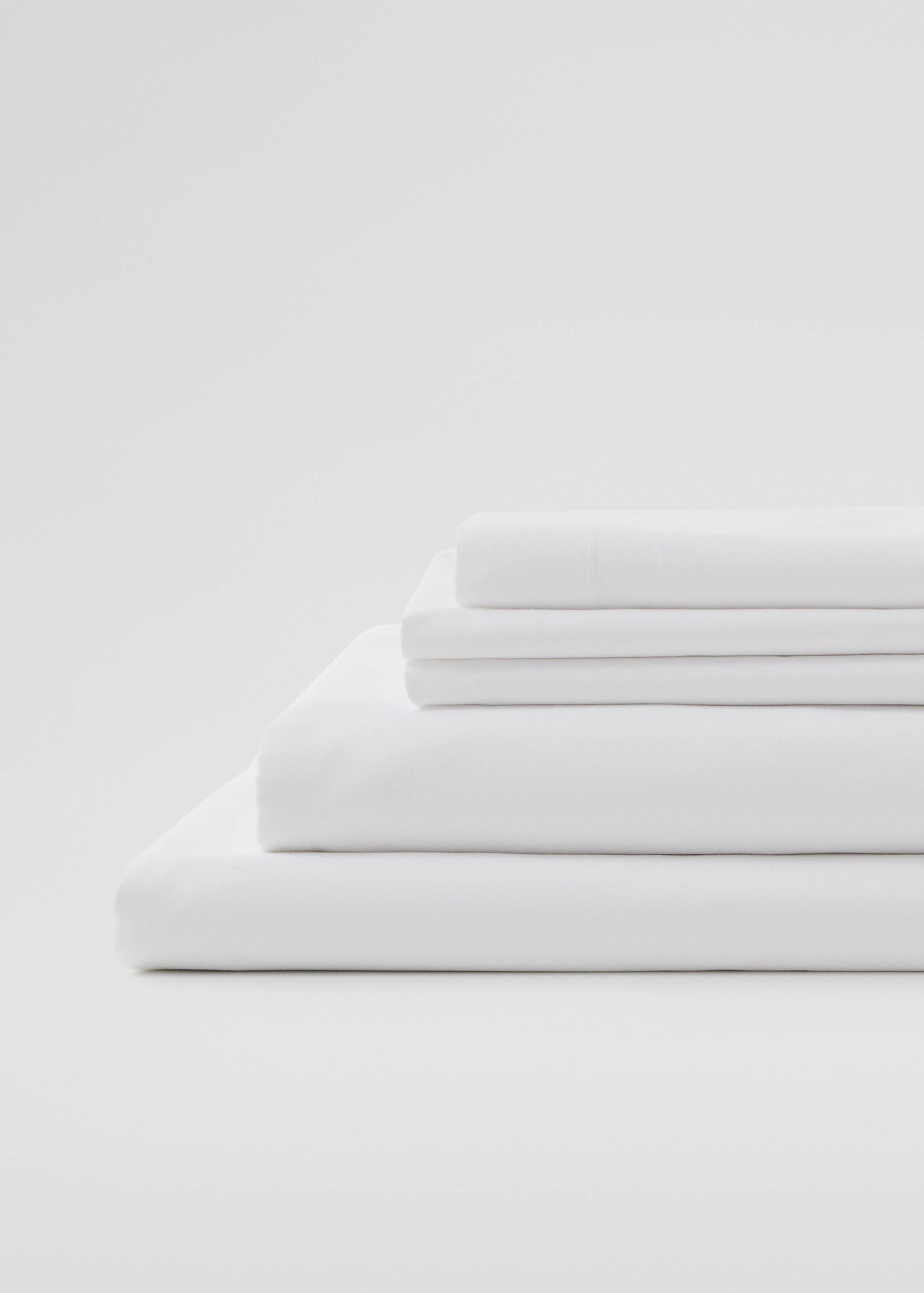 Lençol de cima de algodão de 500 fios (cama 135/140 cm) - Pormenor do artigo 2