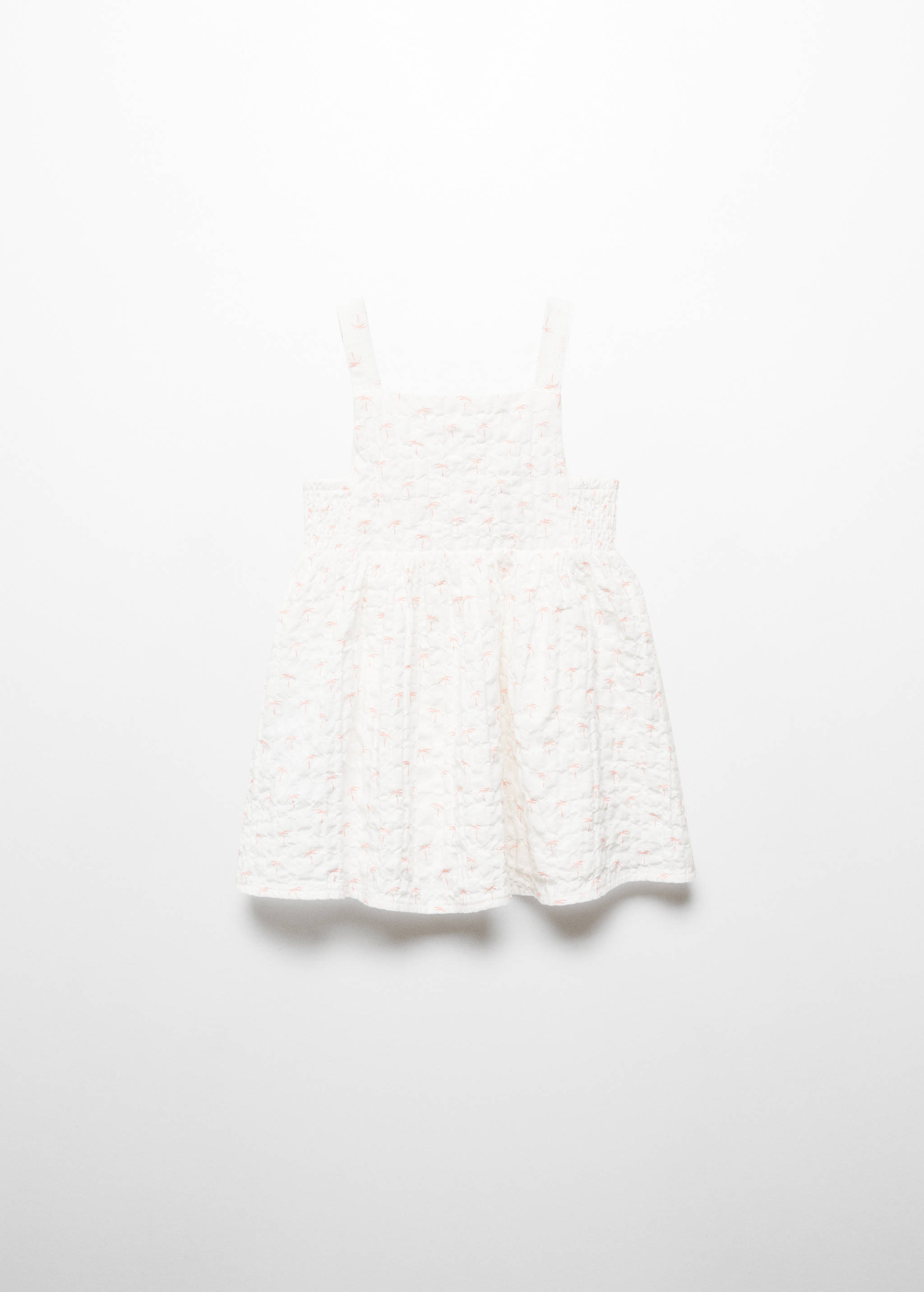 Printed cotton dress - Reverse of the article