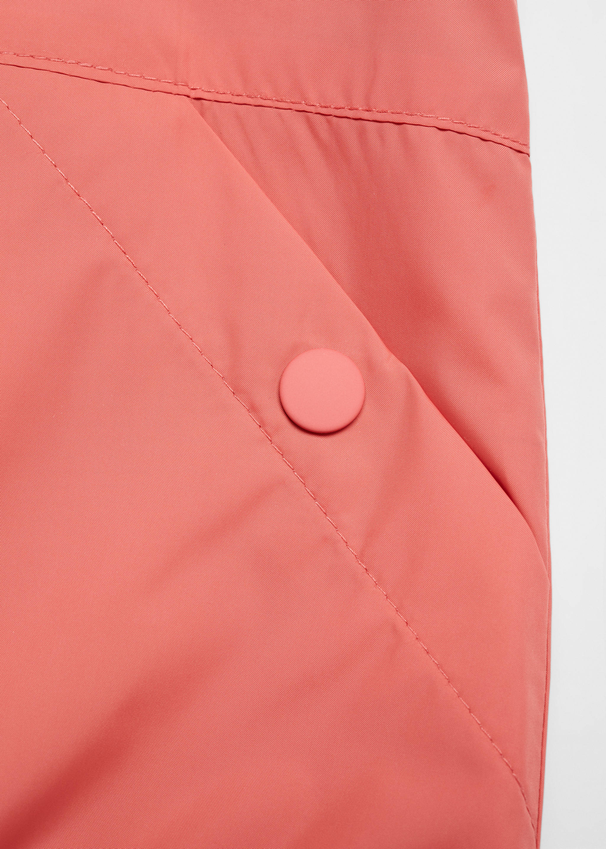 Raincoat hooded jacket - Details of the article 0