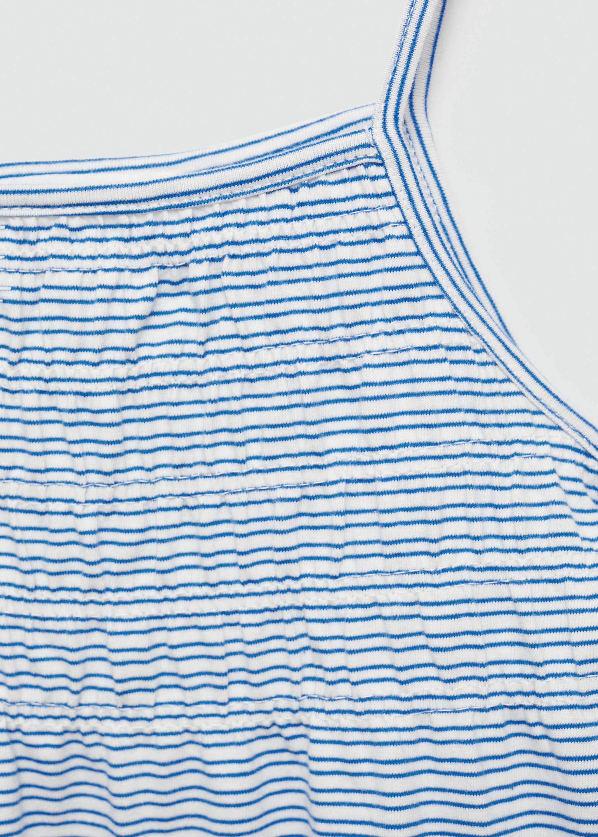 Robe froncée rayures - Détail de l'article 8