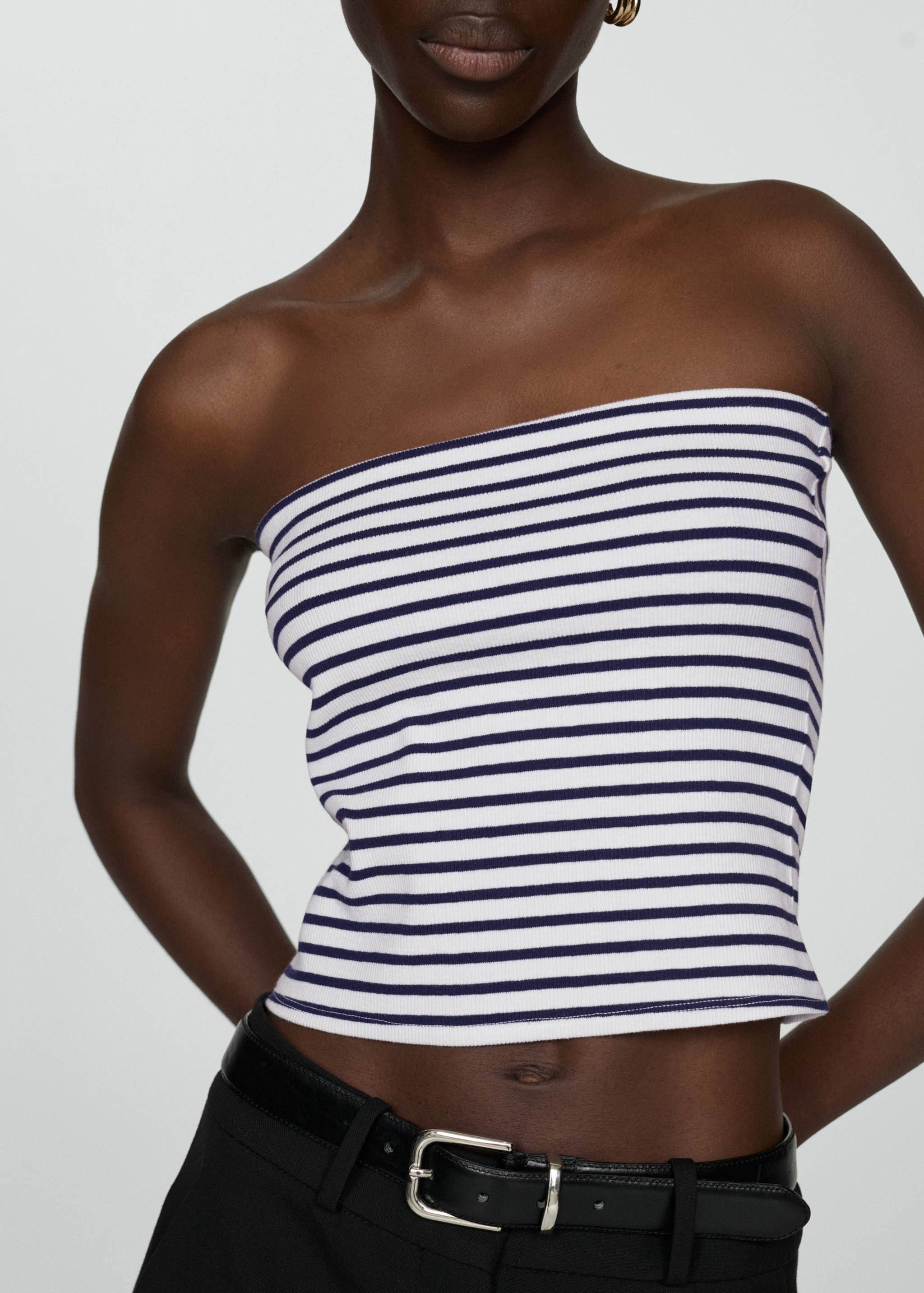 Cotton bandeau top - Details of the article 2