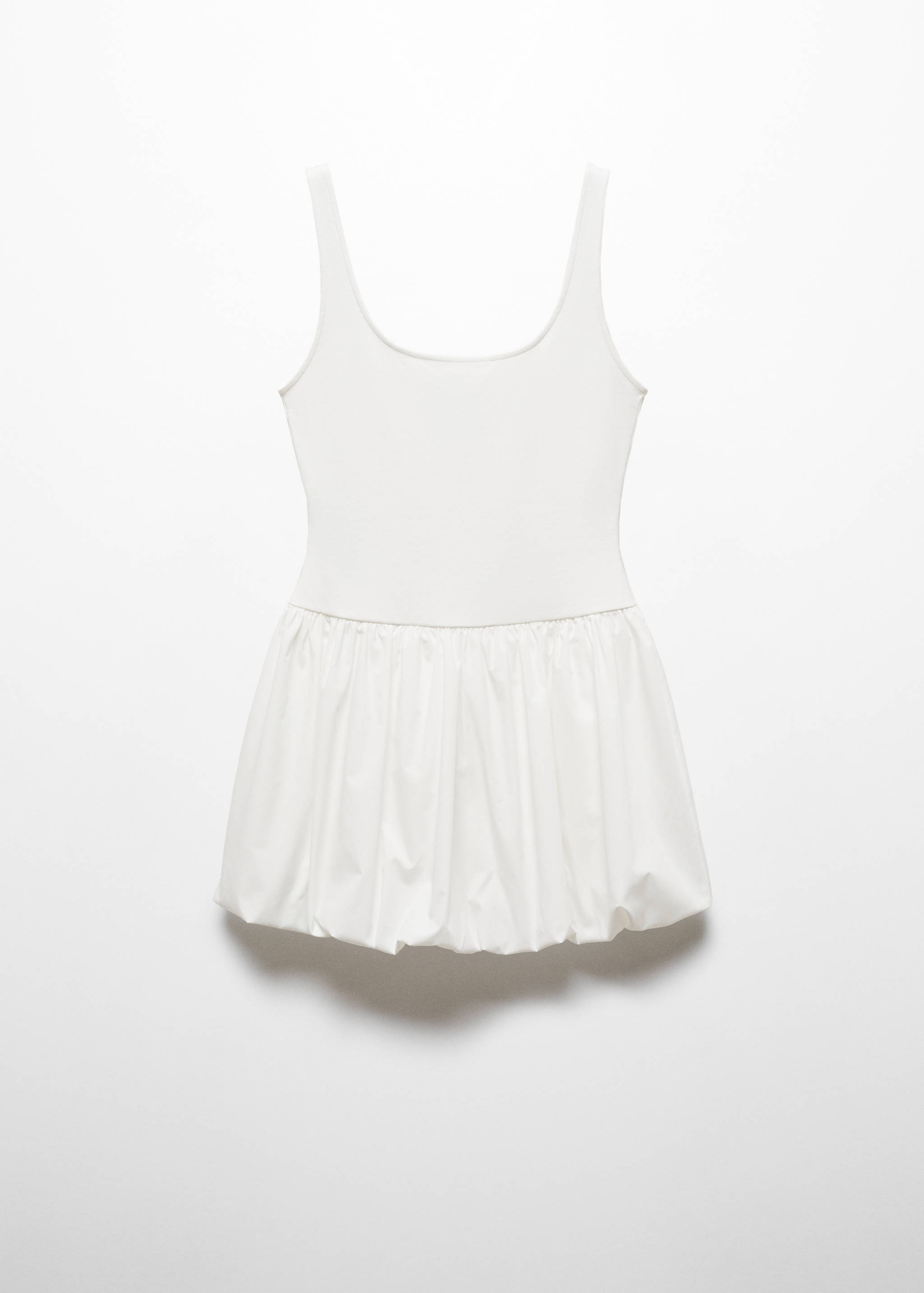Vestido evasé combinado - Artículo sin modelo