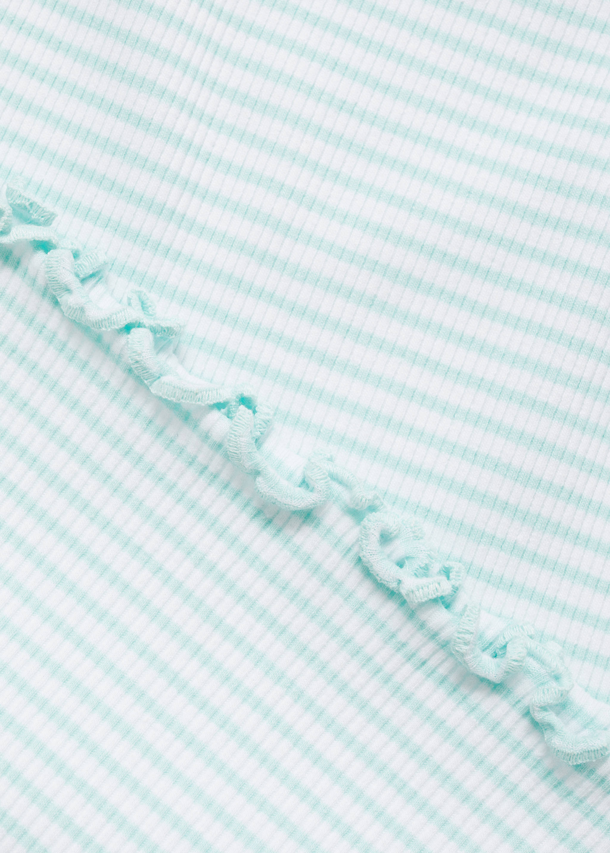 T-shirt bretelles à rayures - Détail de l'article 0