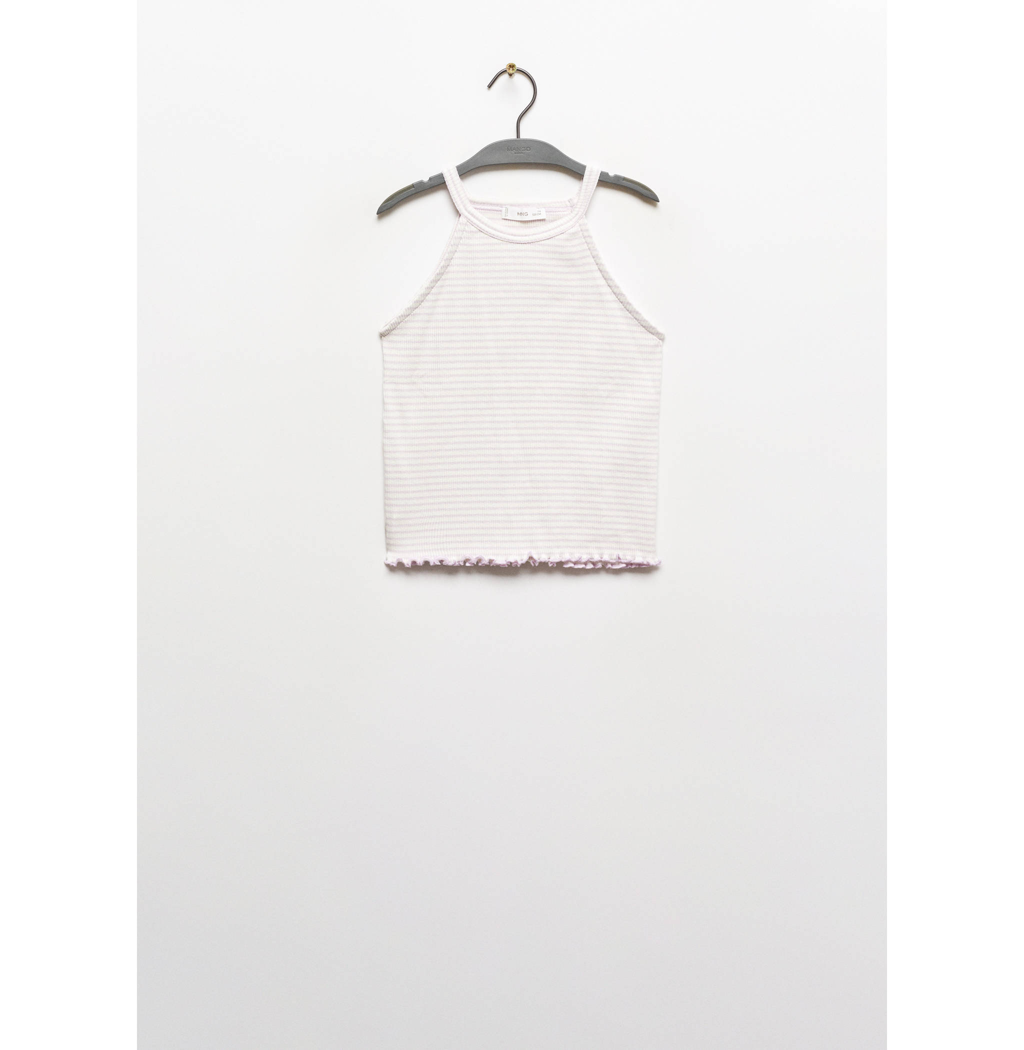 T-shirt bretelles à rayures - Article sans modèle