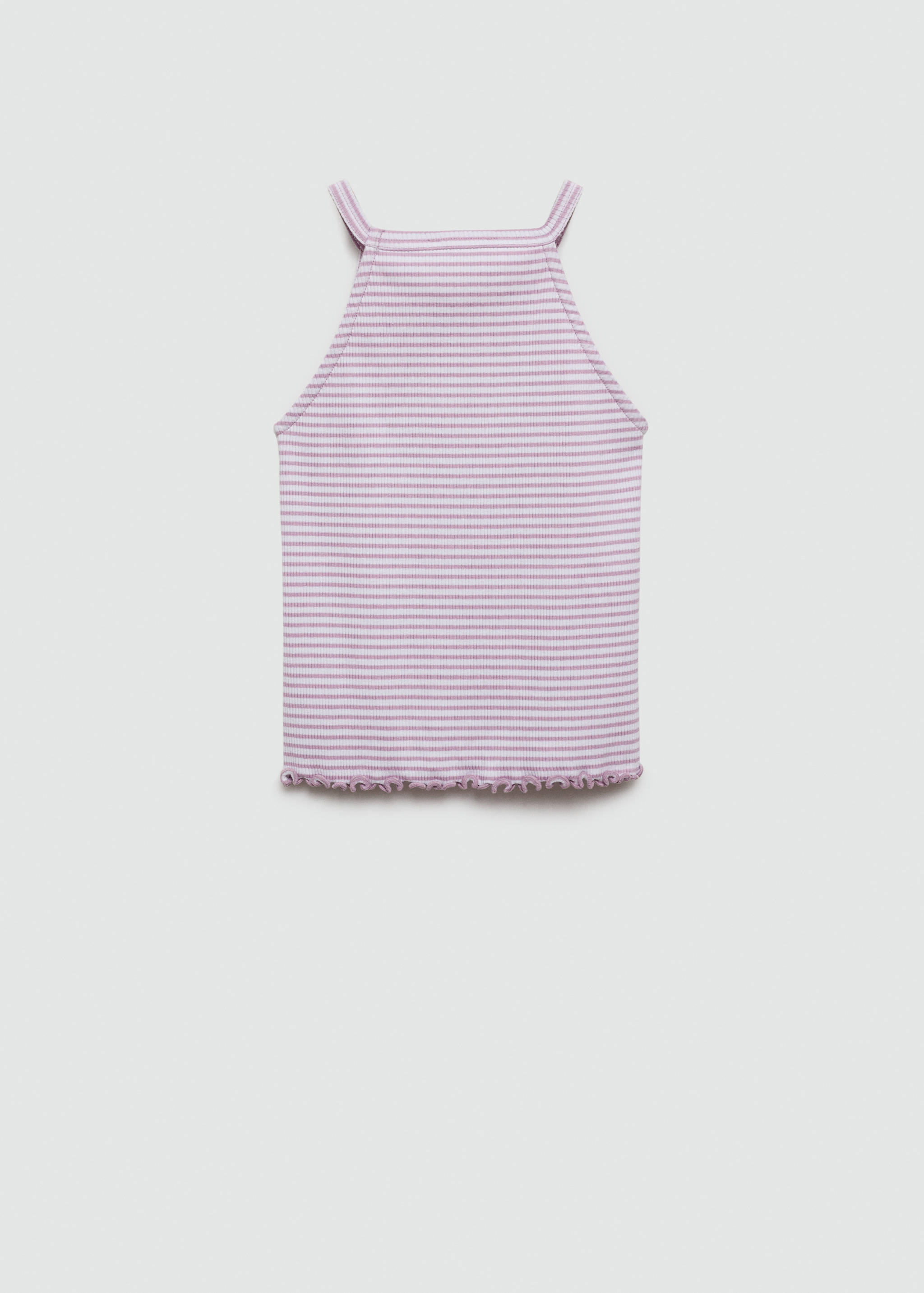 T-shirt bretelles à rayures - Verso de l’article