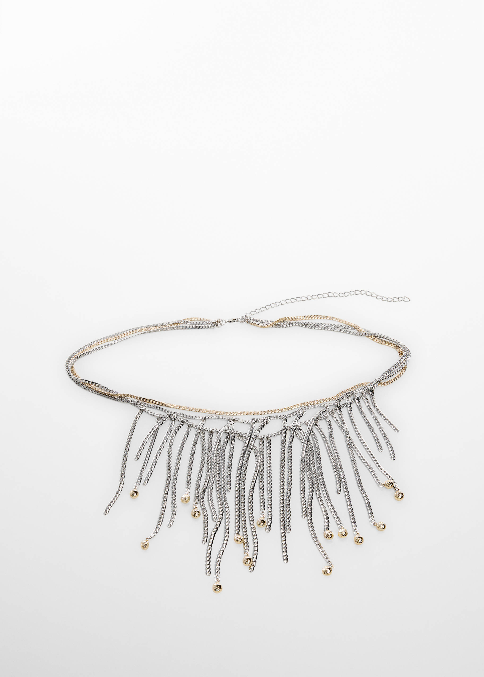 Triple-beaded chain belt - Article without model