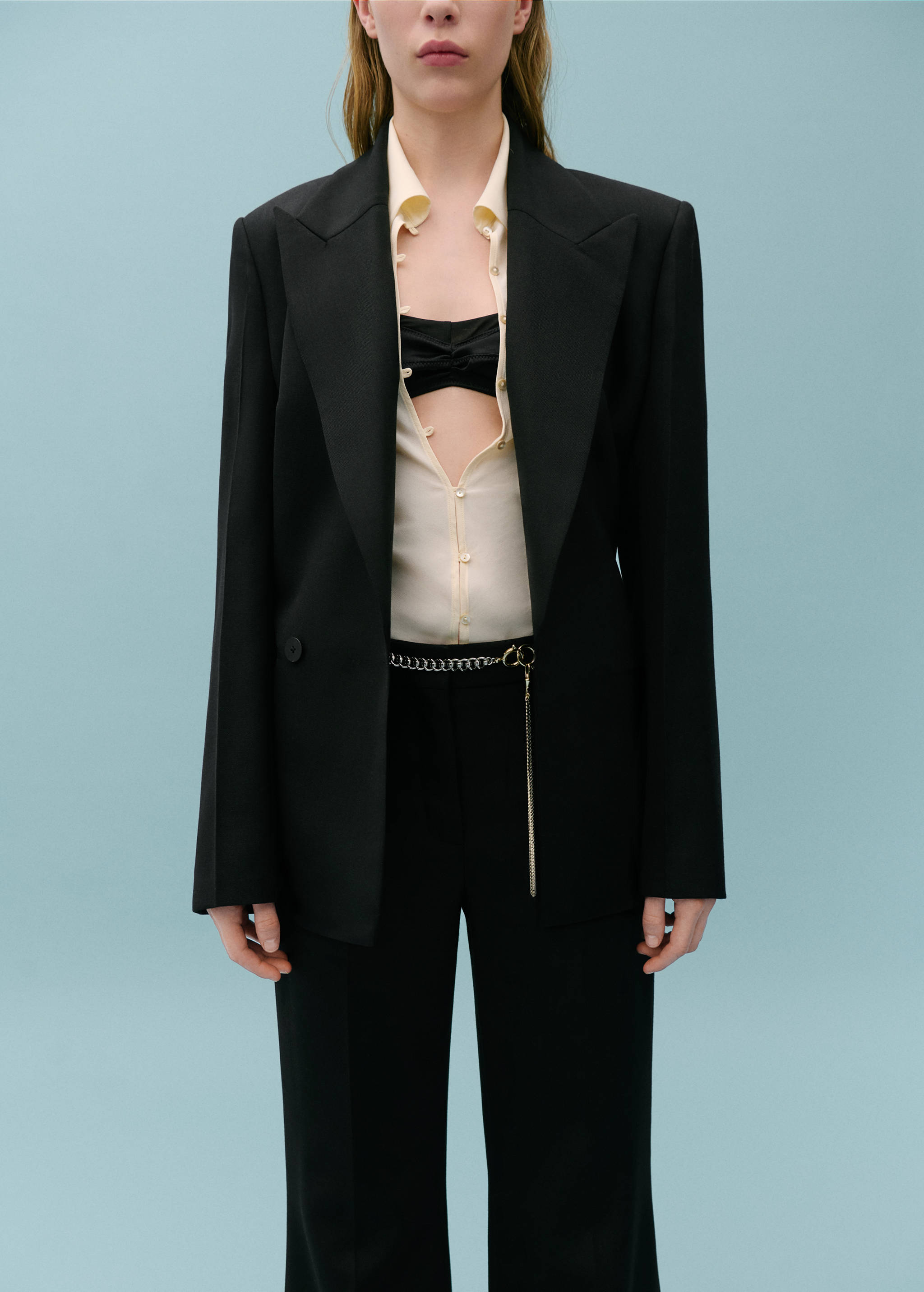 Wool-blend suit pants - Details of the article 6