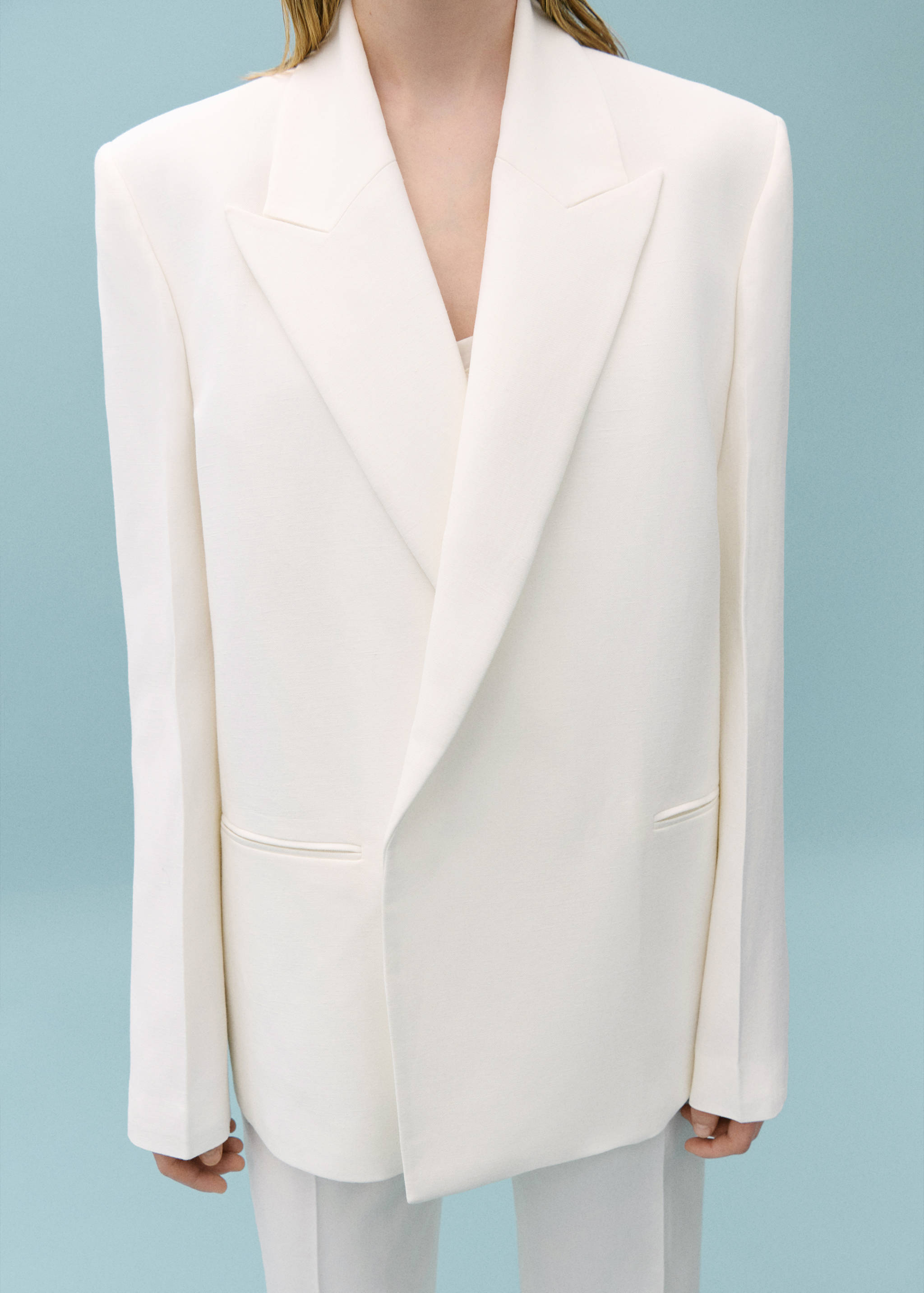 Suit jacket with adjustable back strap - Medium plane