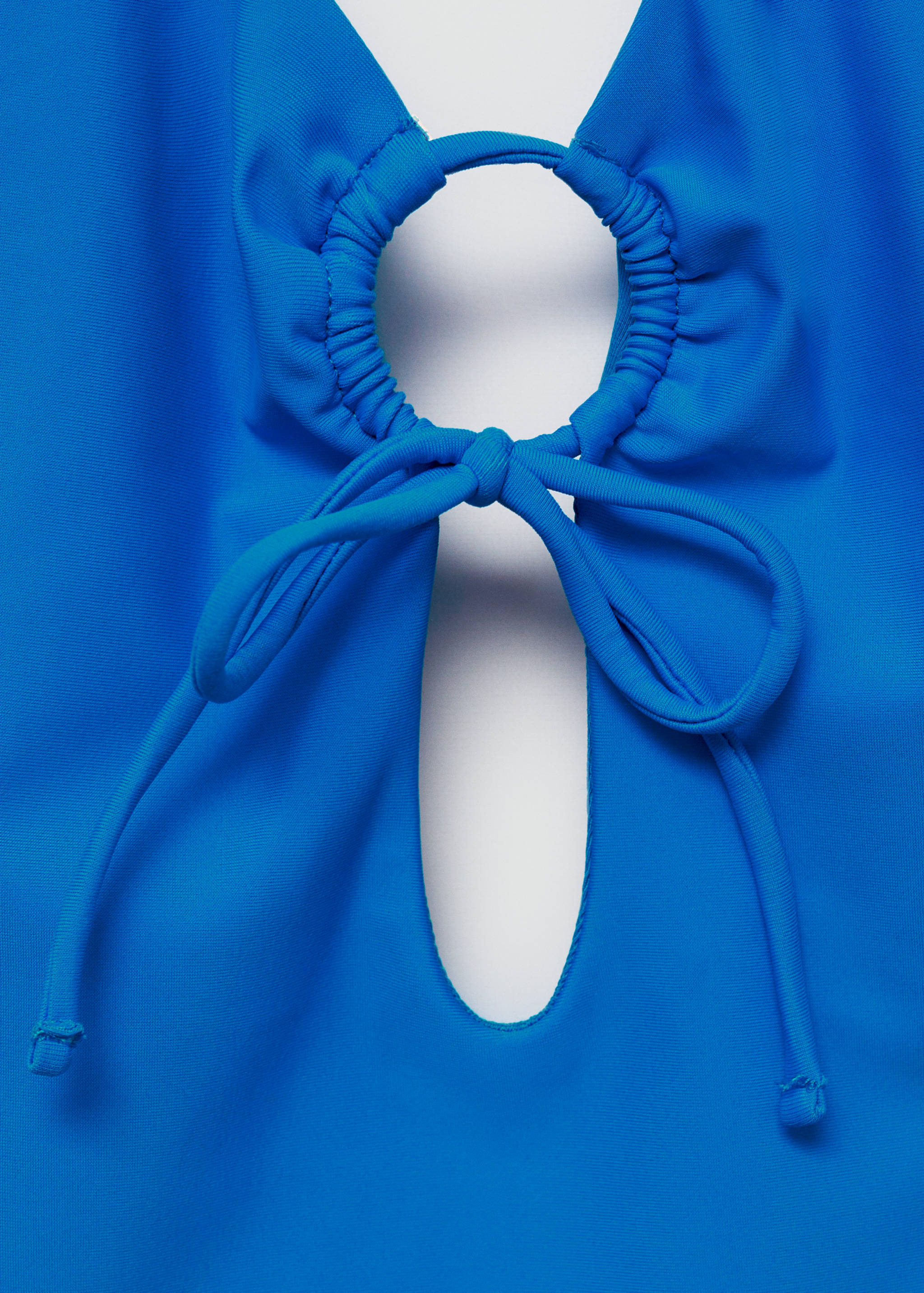 Halter swimsuit with bow - Details of the article 0