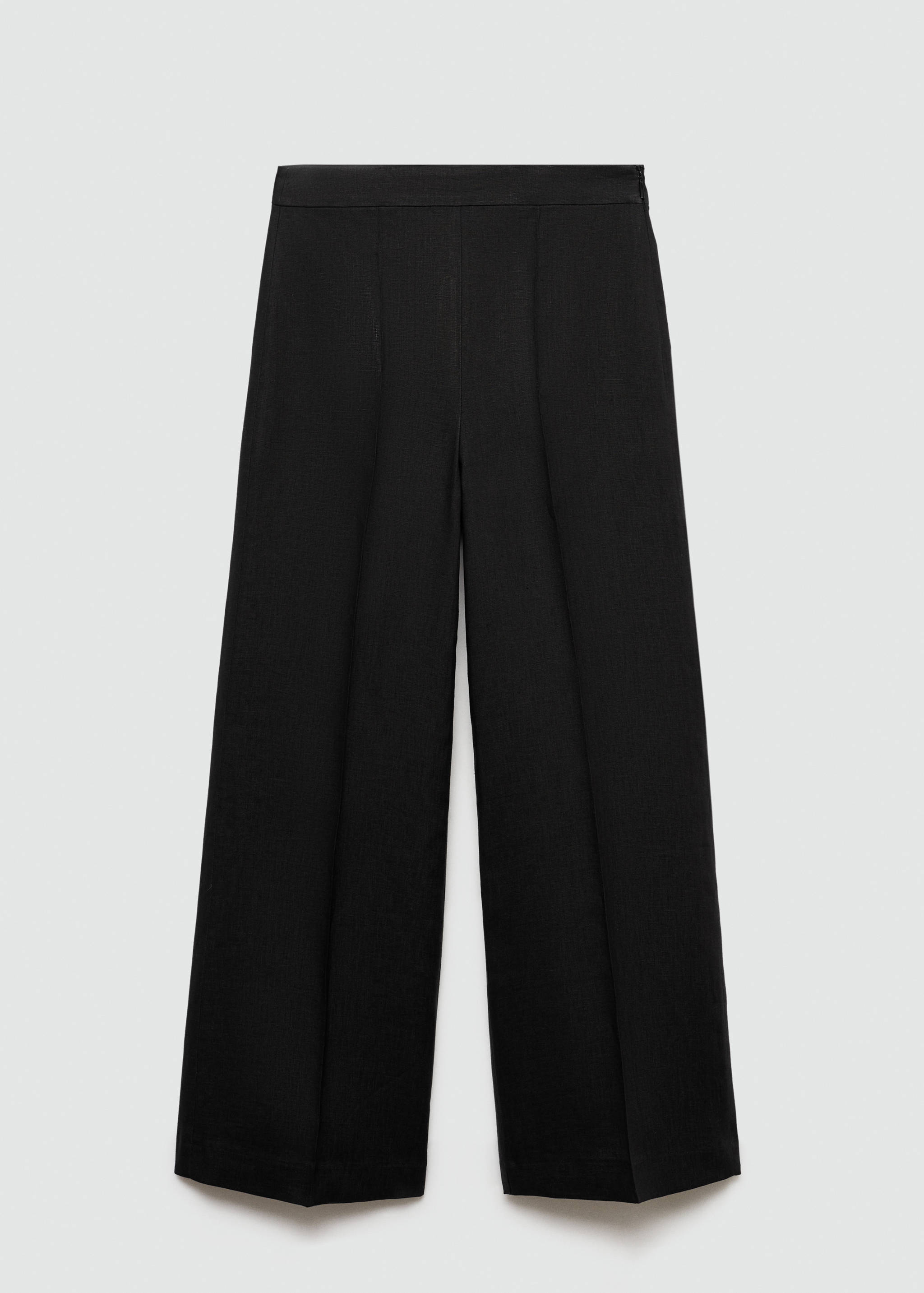 100% linen pants with pleats - Article without model