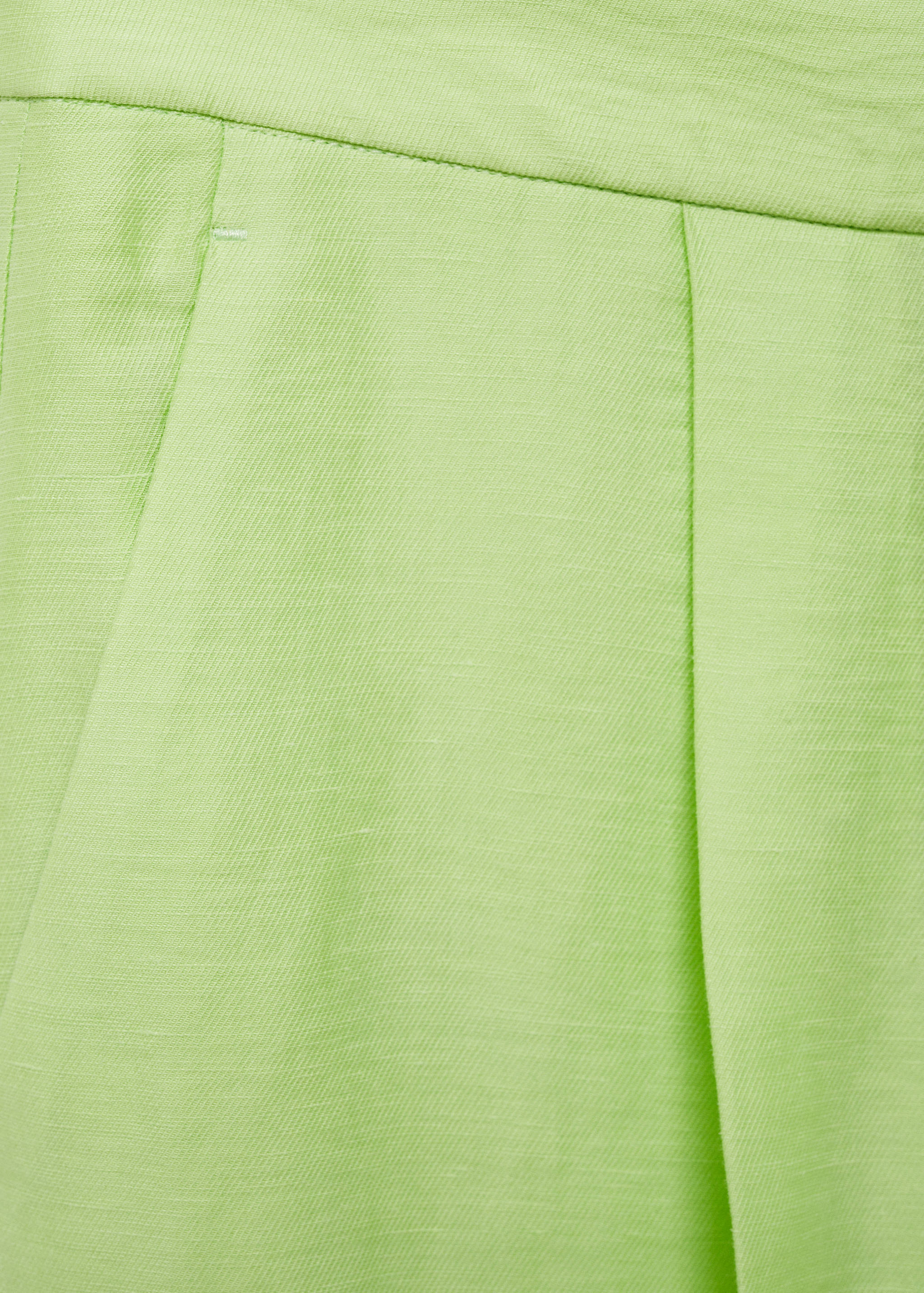 Pantalón lino wide leg - Detalle del artículo 8