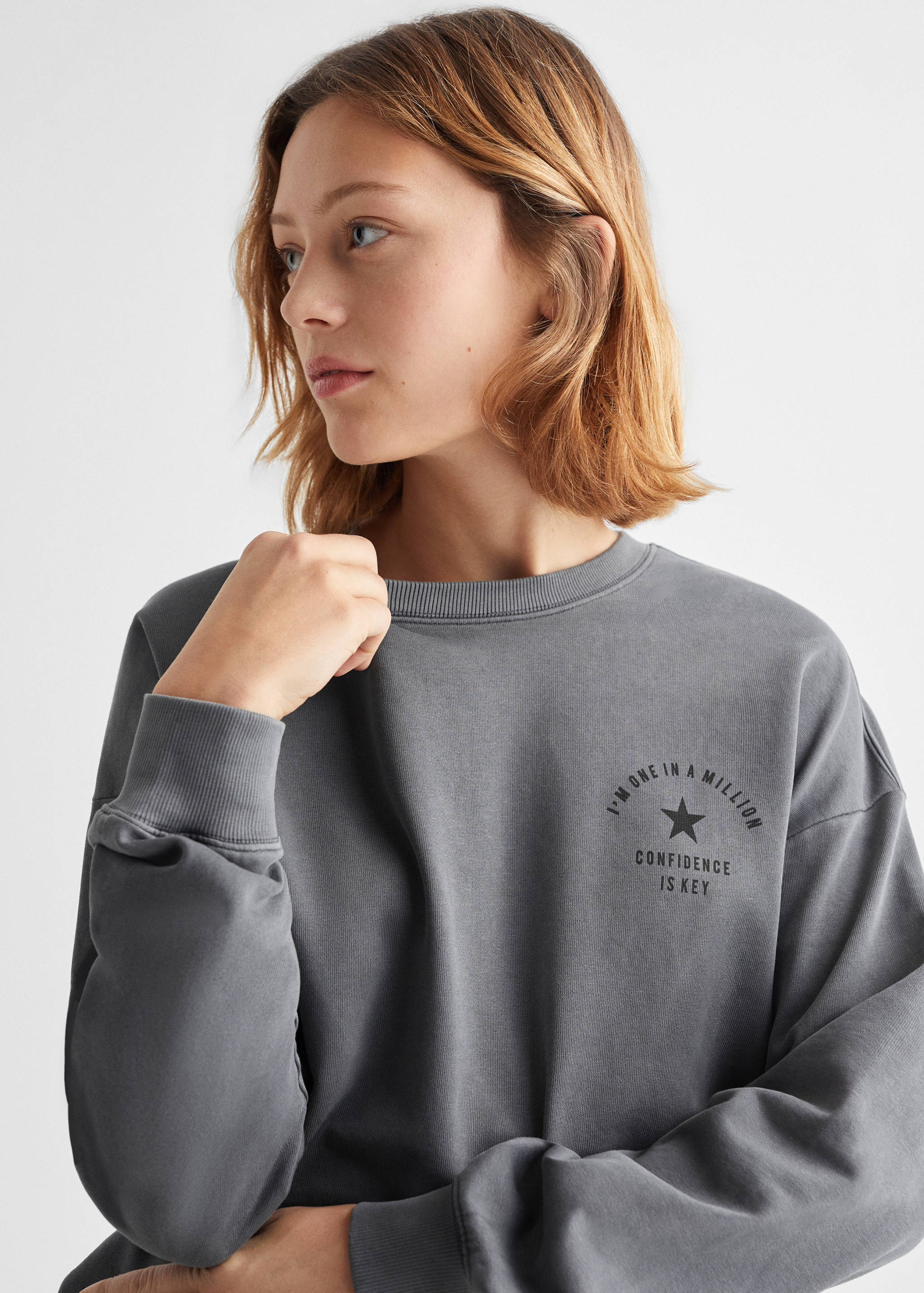 Sweater coton message - Détail de l'article 1