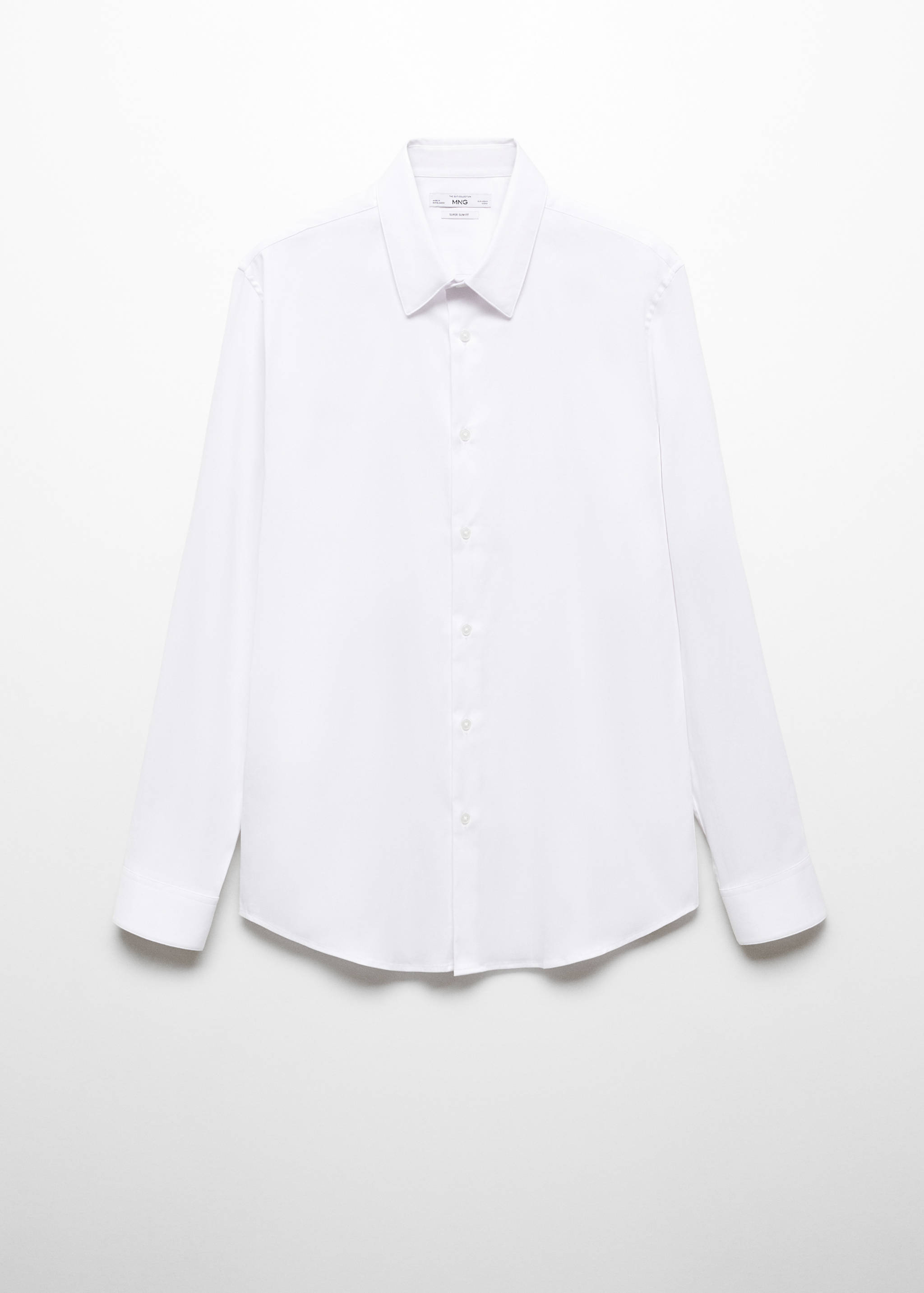 Super Slim Fit-Oberhemd aus Popeline - Artikel ohne Model