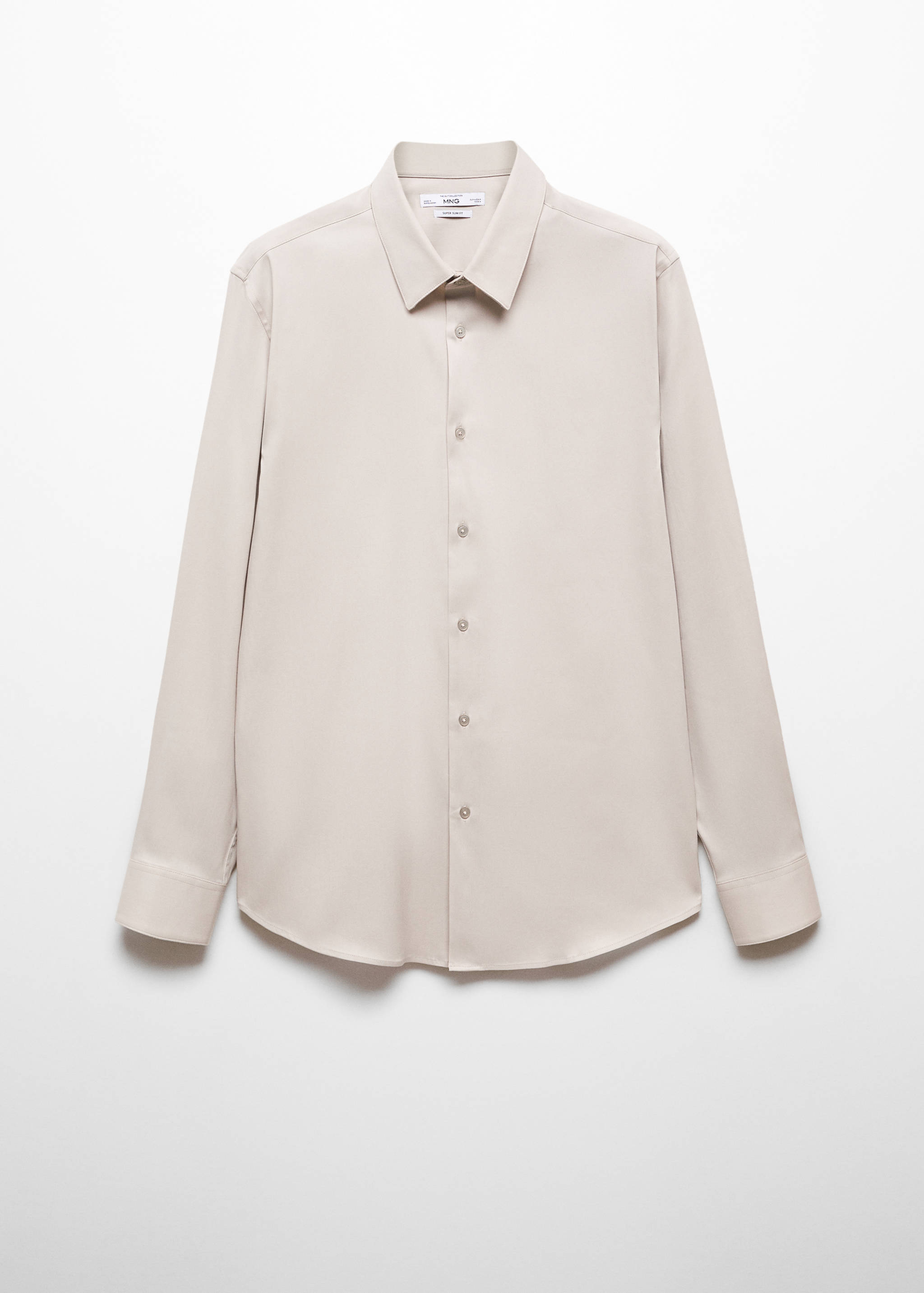 Super Slim Fit-Oberhemd aus Popeline - Artikel ohne Model