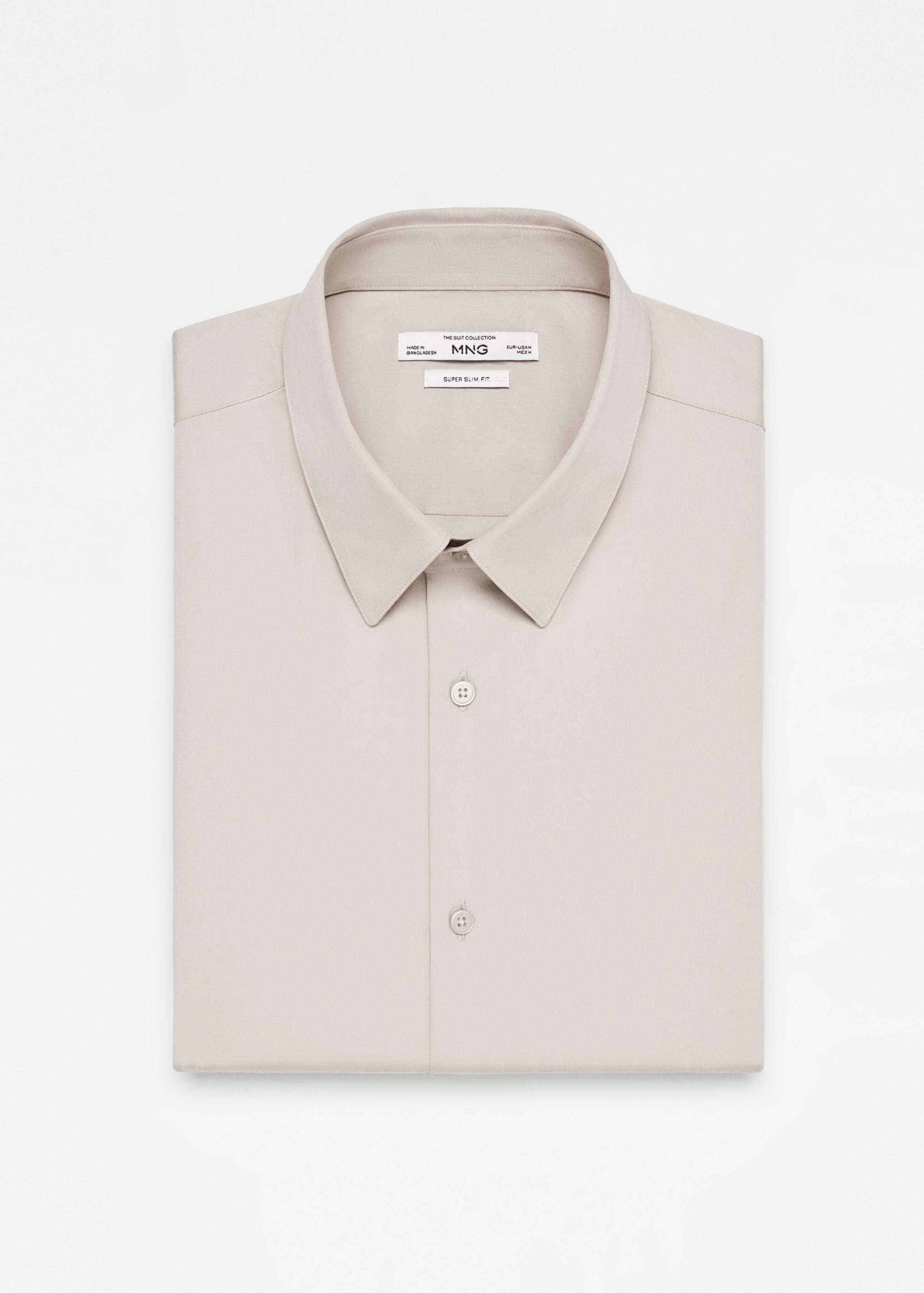 Super Slim Fit-Oberhemd aus Popeline - Detail des Artikels 8