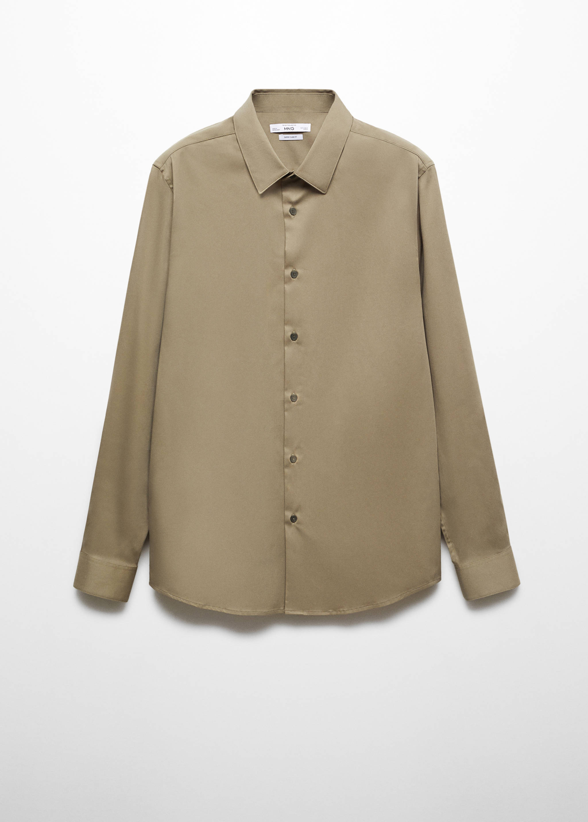 Super Slim Fit-Oberhemd aus Popeline - Artikel ohne Model