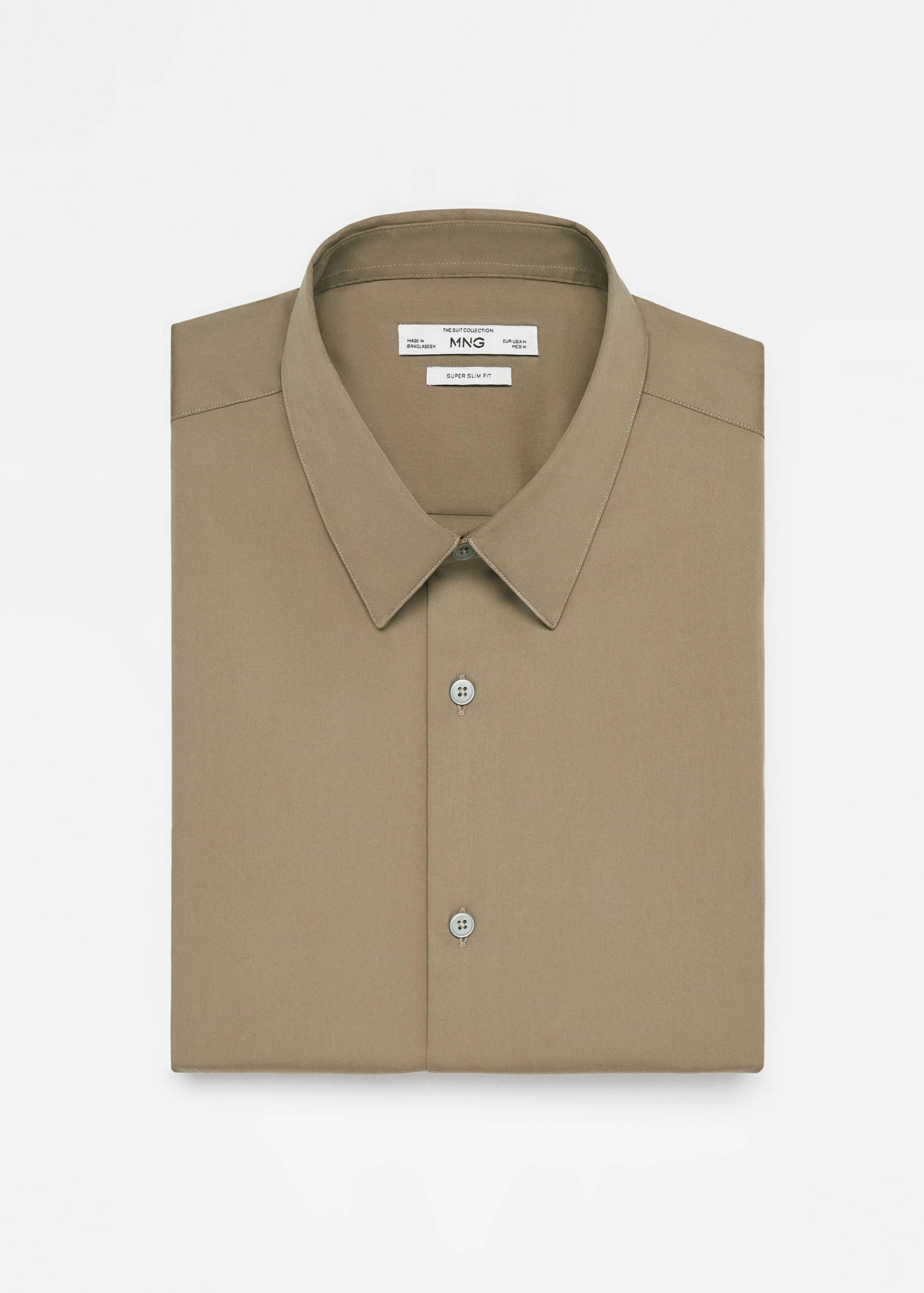 Super Slim Fit-Oberhemd aus Popeline - Detail des Artikels 8