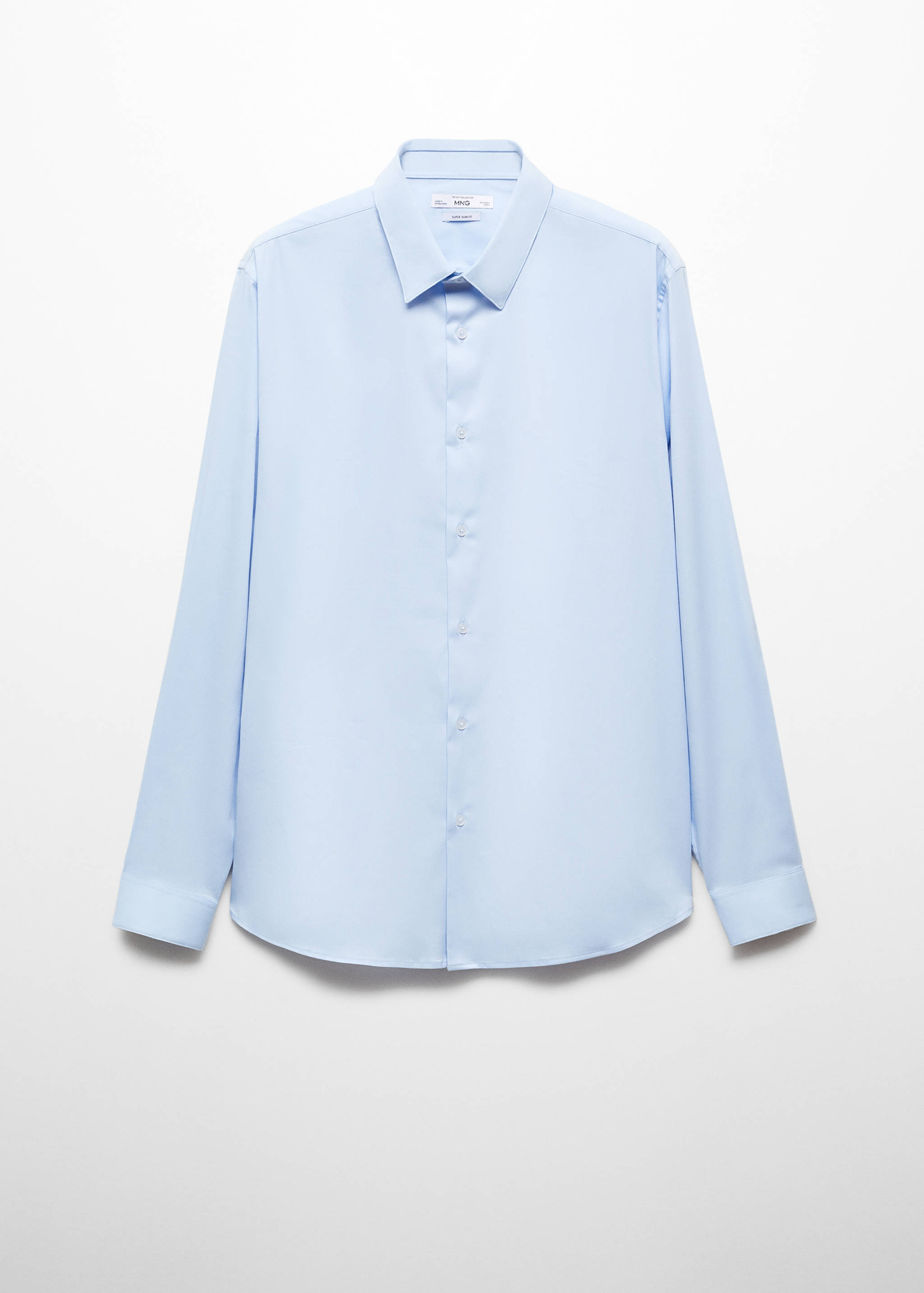 Super Slim Fit-Oberhemd aus Popeline - Artikel ohne Model