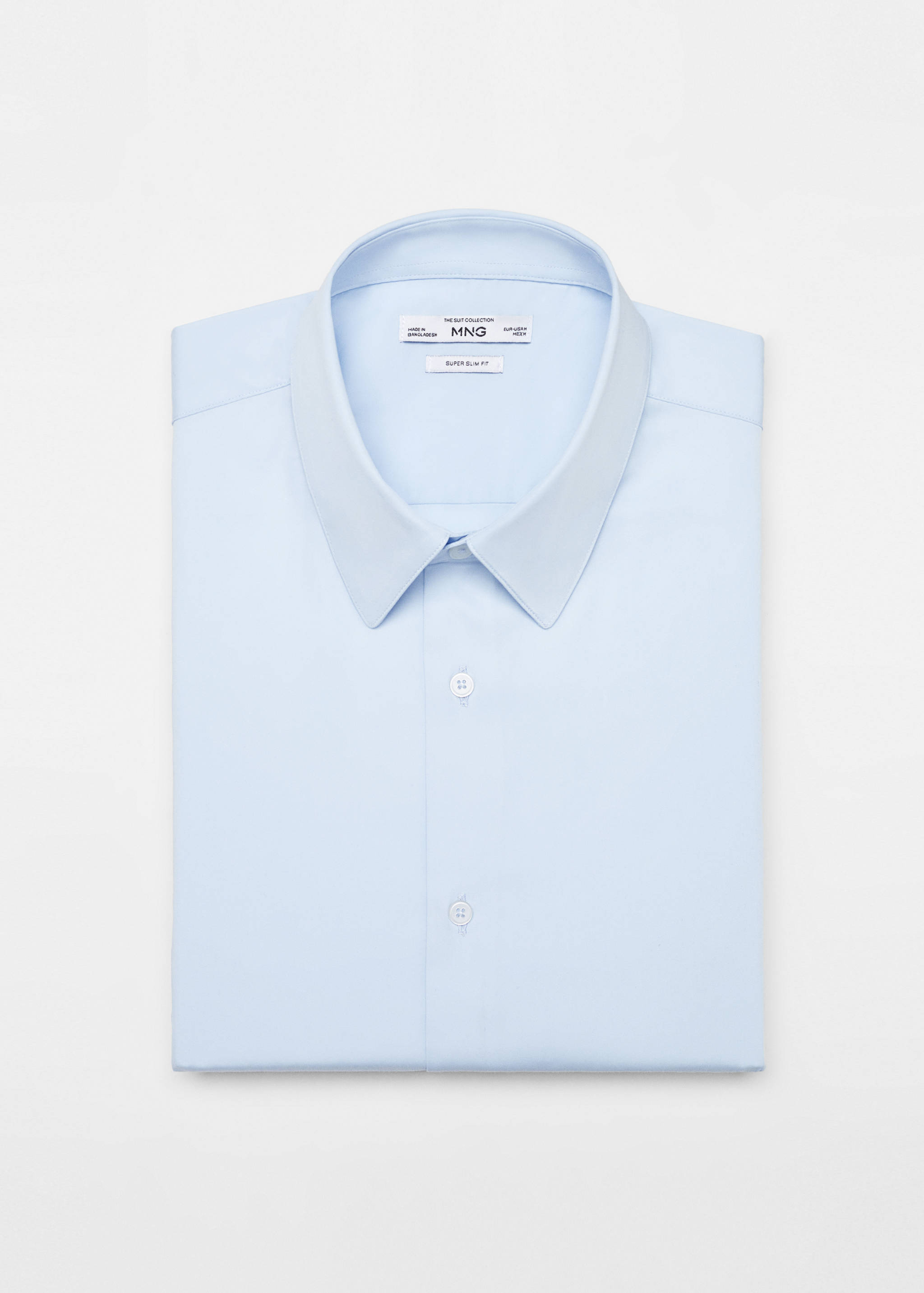 Super Slim Fit-Oberhemd aus Popeline - Detail des Artikels 8