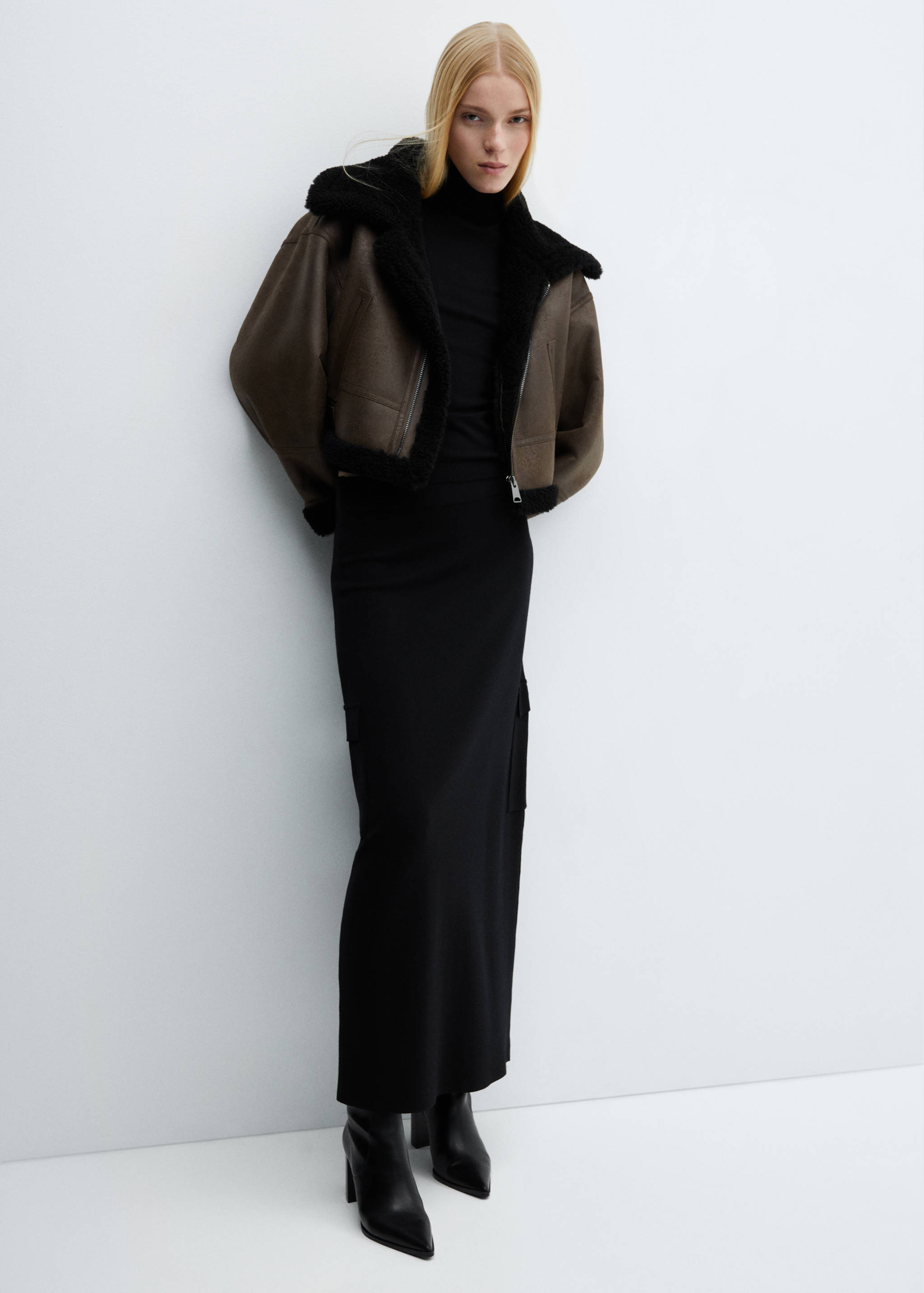 Pointed heel ankle boot - General plane