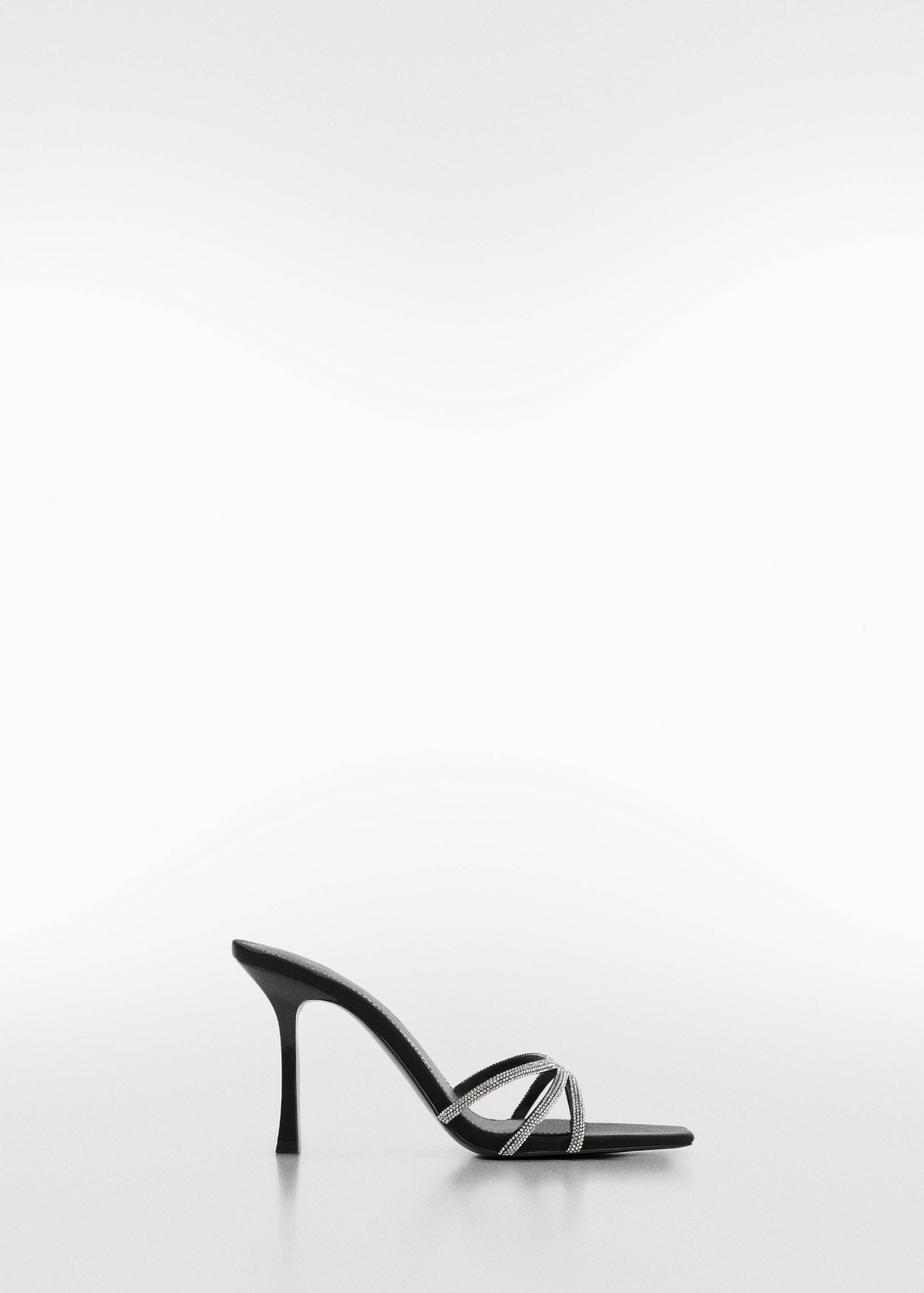 Sandalette mit Strassriemen - Artikel ohne Model