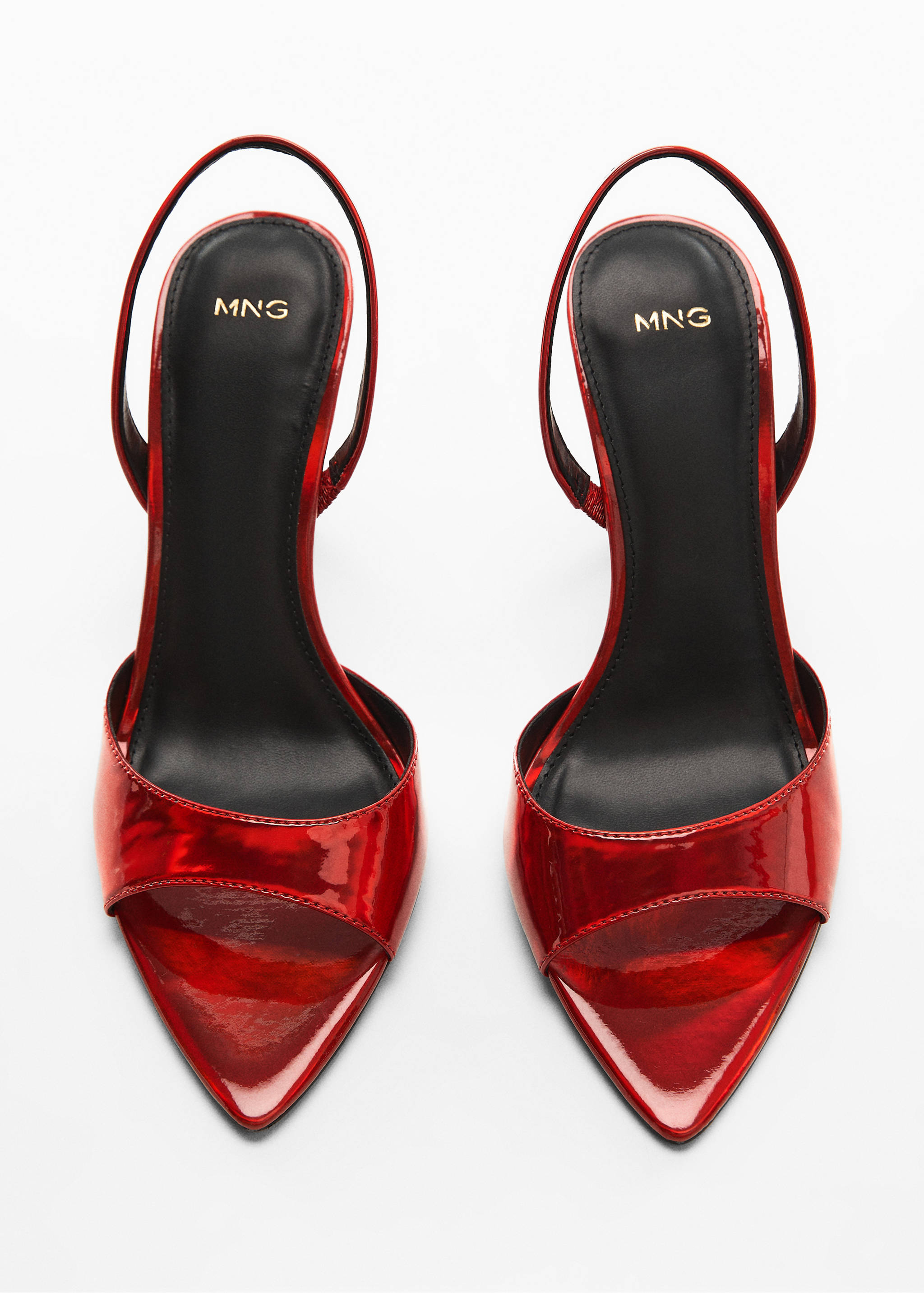 Metallic heel sandals - Details of the article 5