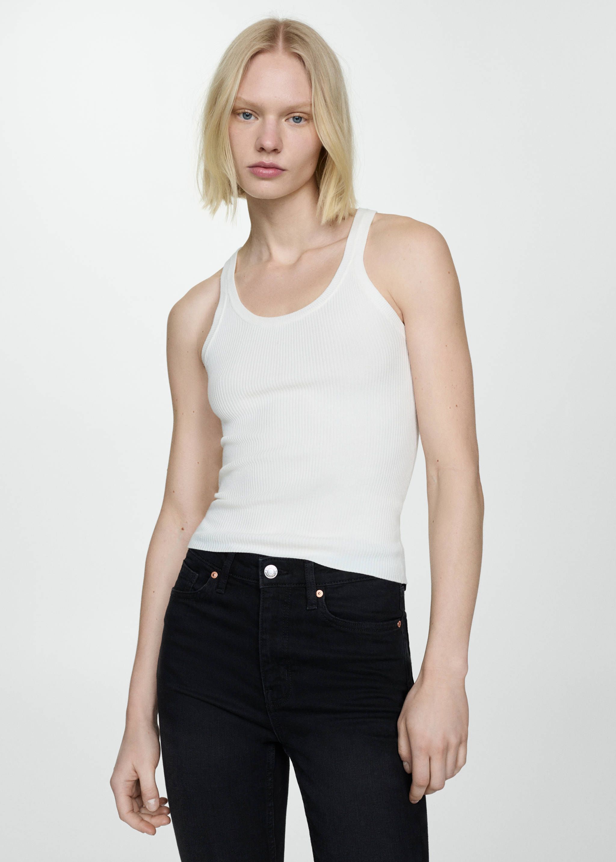 Jeans skinny tiro alto - Detalle del artículo 1