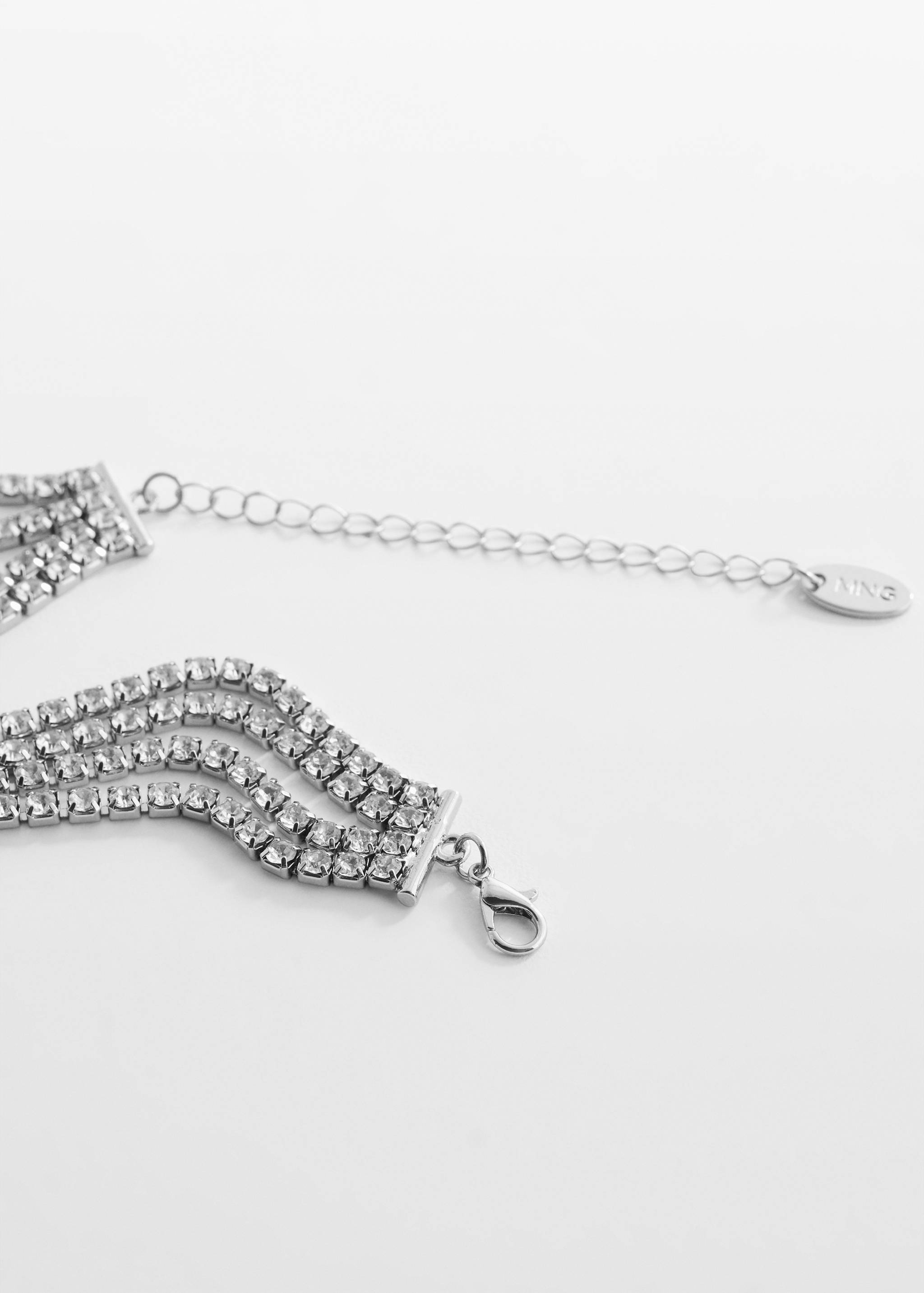 Herz-Choker mit Kristallsteinen - Detail des Artikels 1