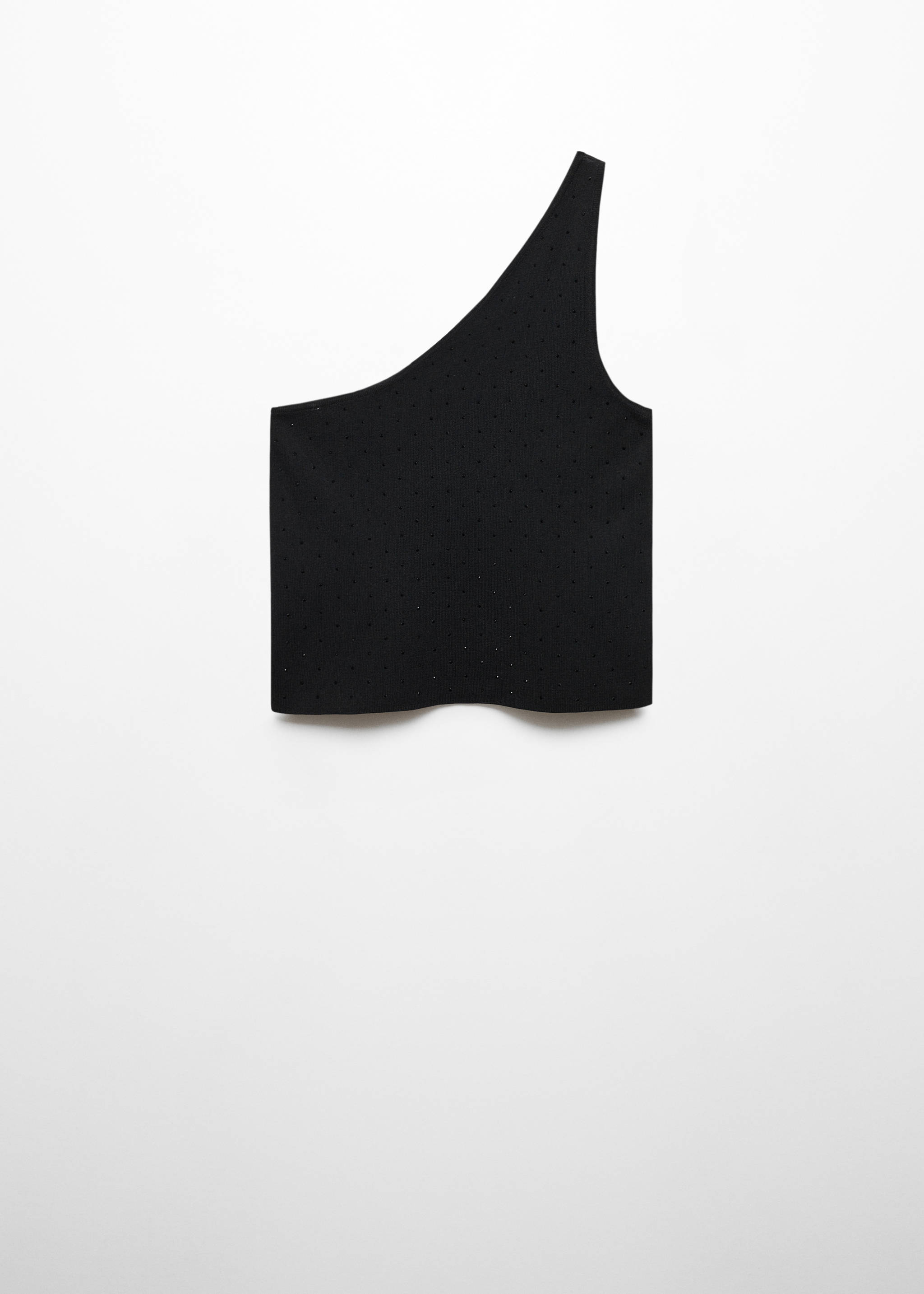 Asymmetrisches Crop-Top - Artikel ohne Model