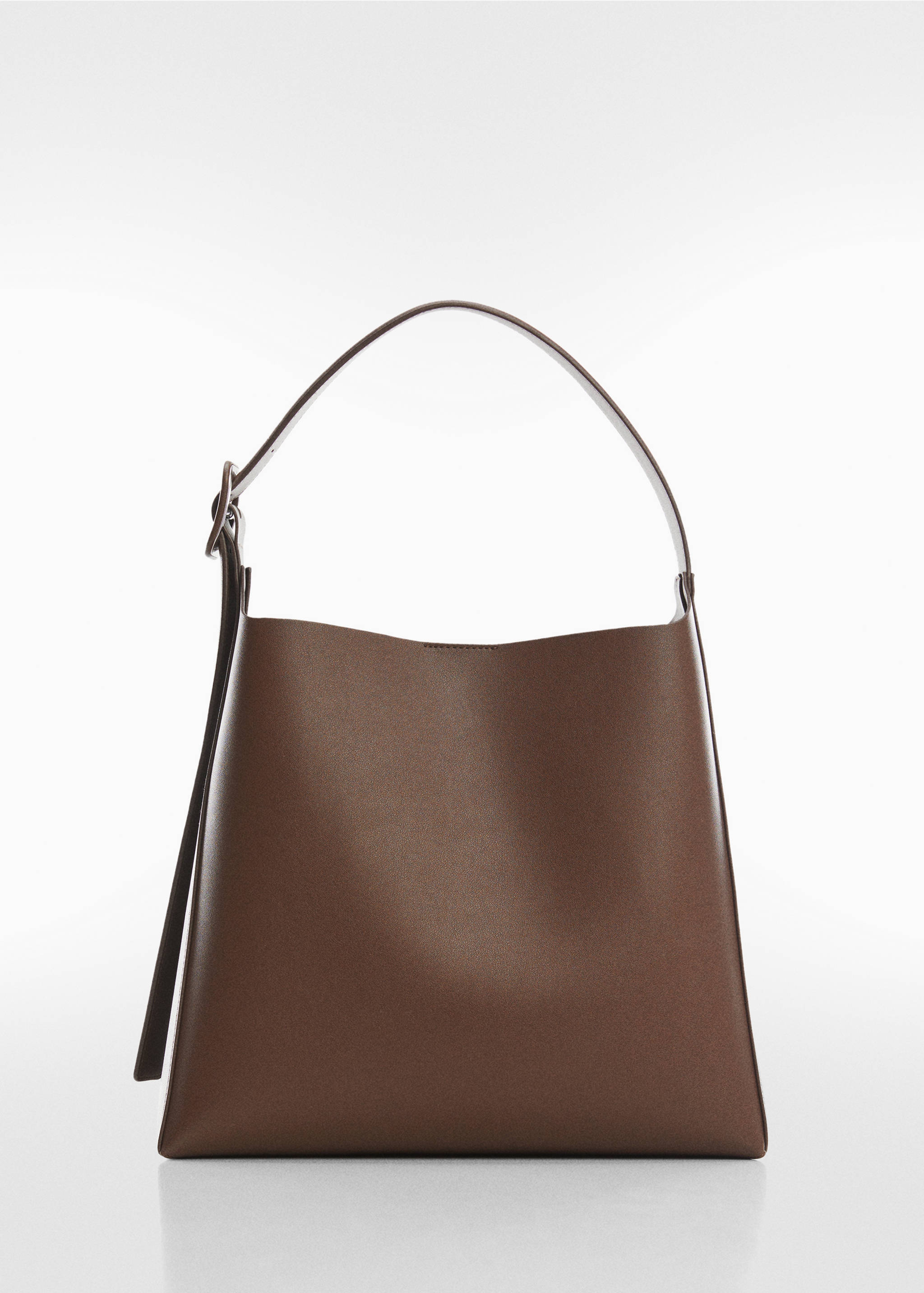 Shopper bag with buckle - Article without model