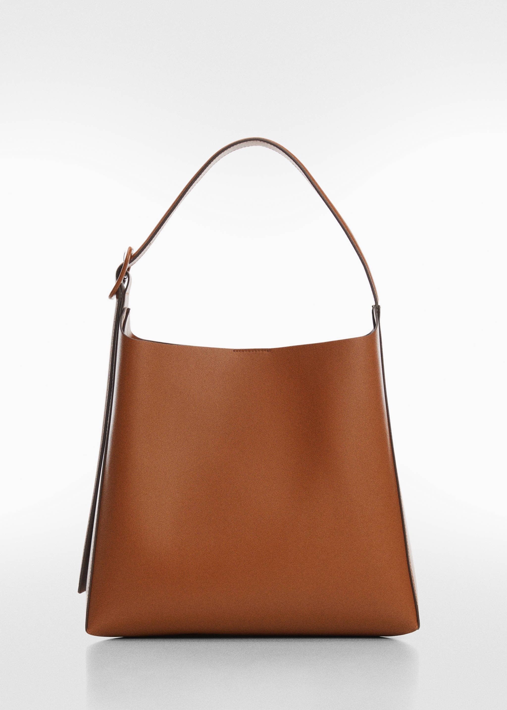 Shopper bag with buckle - Article without model