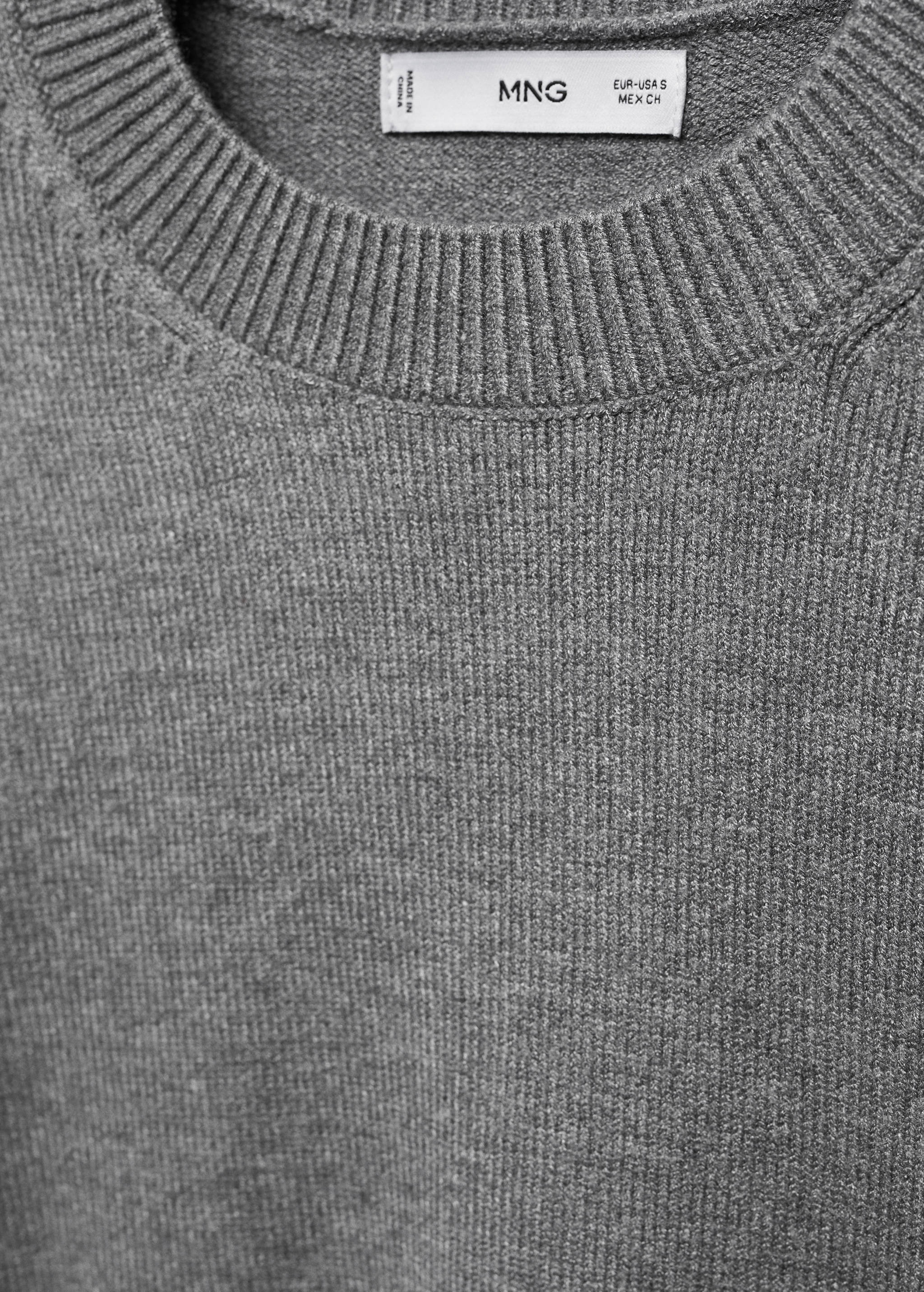 Round-neck knitted sweater - Details of the article 8